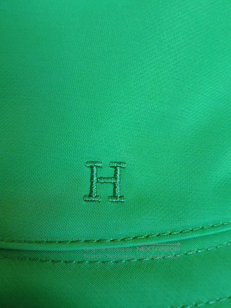 Hermes Hermes size 59 Green fisherman's hat with letter H logo Size ONE SIZE - 5 Thumbnail