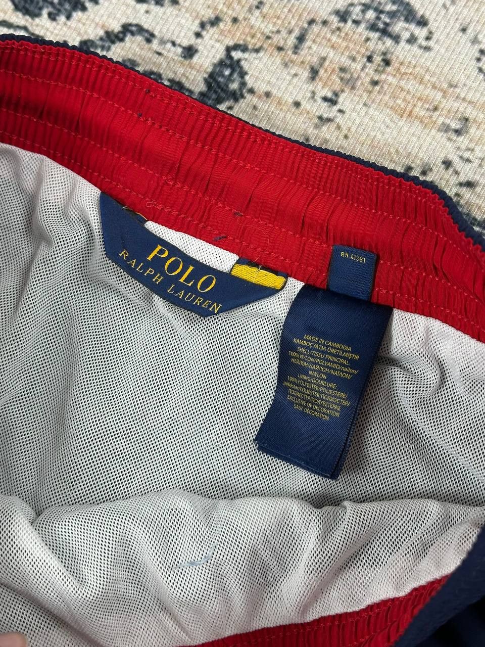 Polo Ralph Lauren Vintage Polo Ralph Lauren Navy Nylon Shorts Size US 30 / EU 46 - 4 Thumbnail