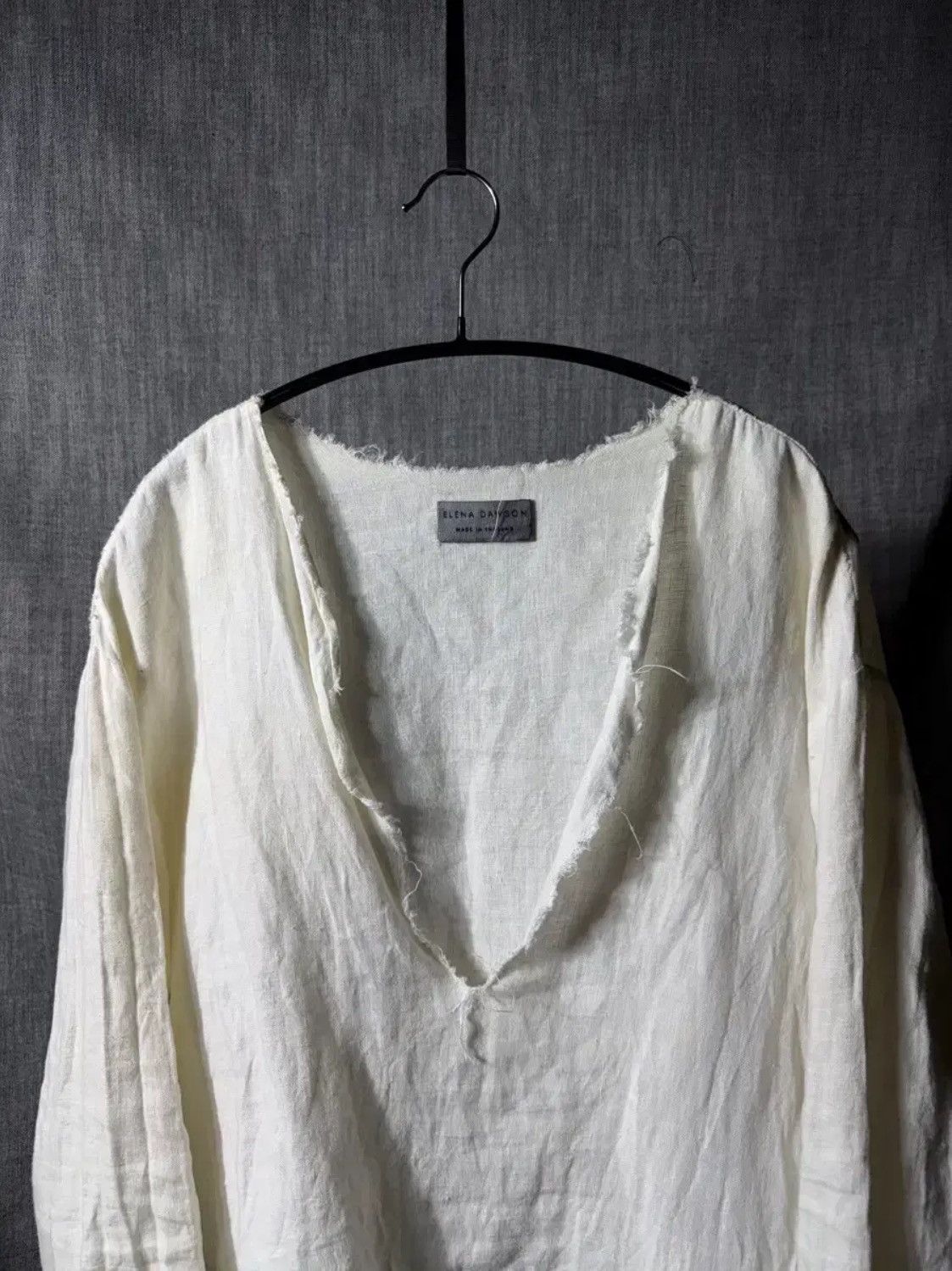 Elena Dawson Elena Dawson Linen Long Sleeve Tee Size US M / EU 48-50 / 2 - 3 Thumbnail