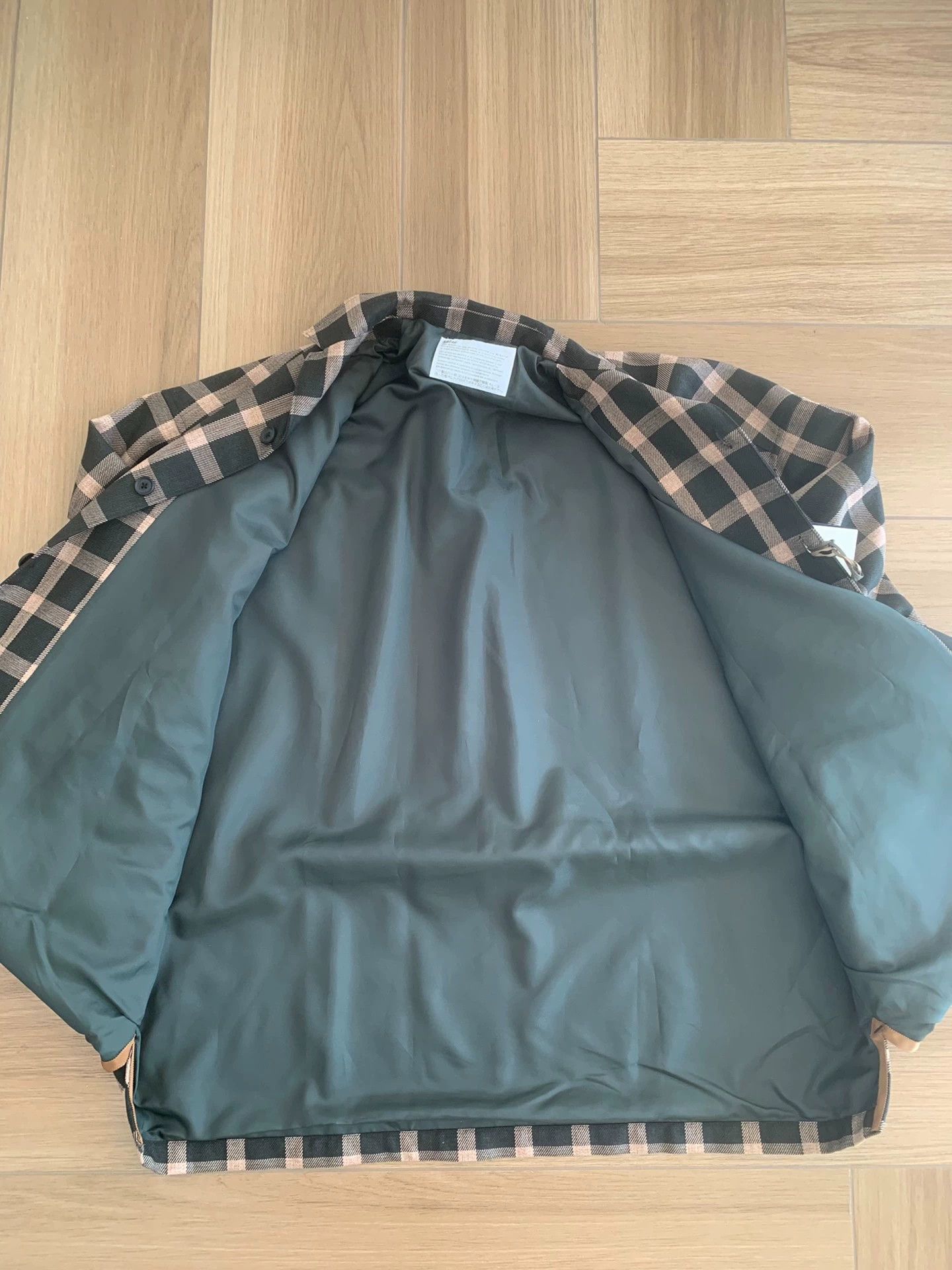 Kolor KOLOR Abe Junichi 24FW Polyester Check Casual LS Shirt Size US L / EU 52-54 / 3 - 4 Thumbnail