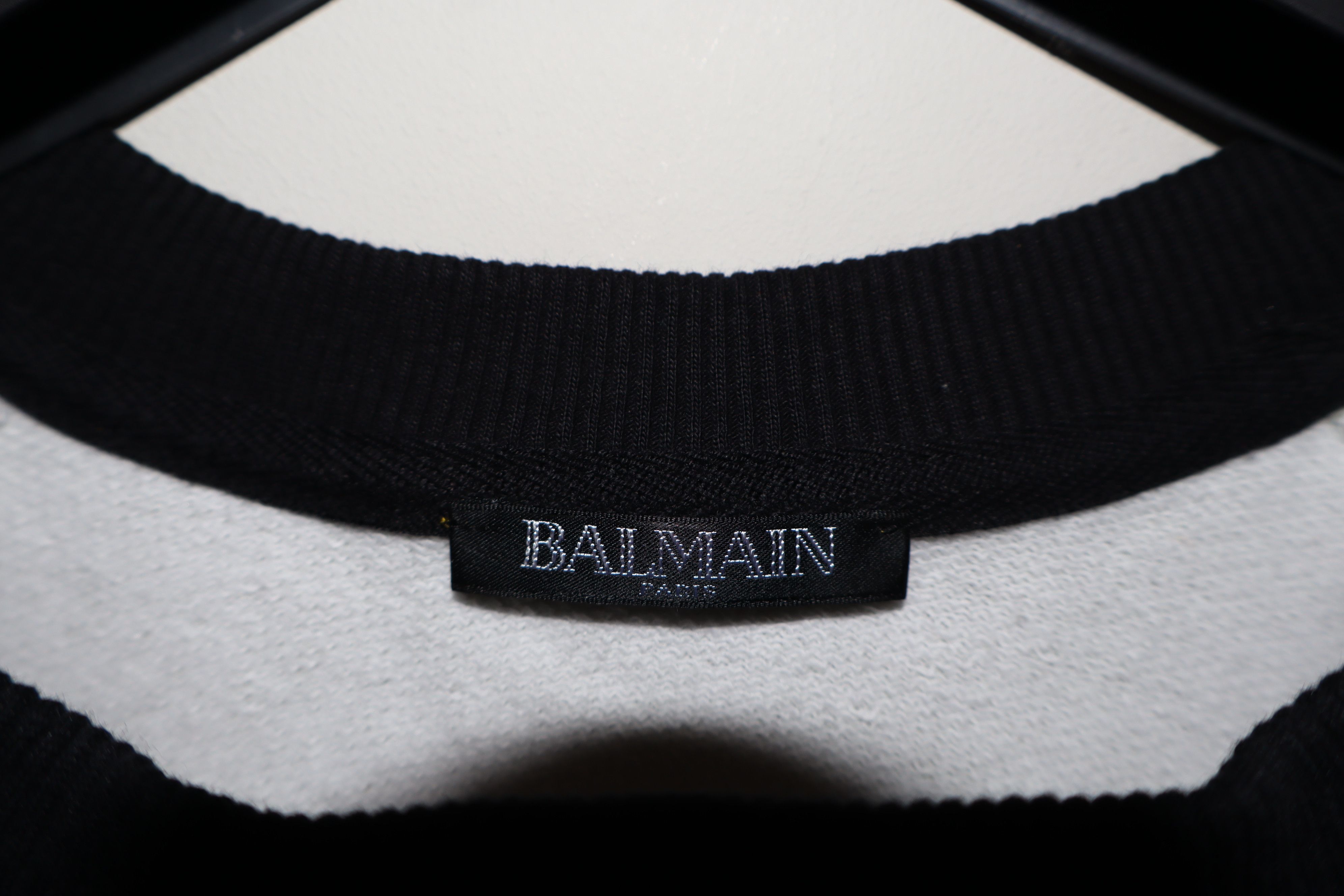 Balmain Palmprint raglan sweatshirt Size US S / EU 44-46 / 1 - 4 Thumbnail