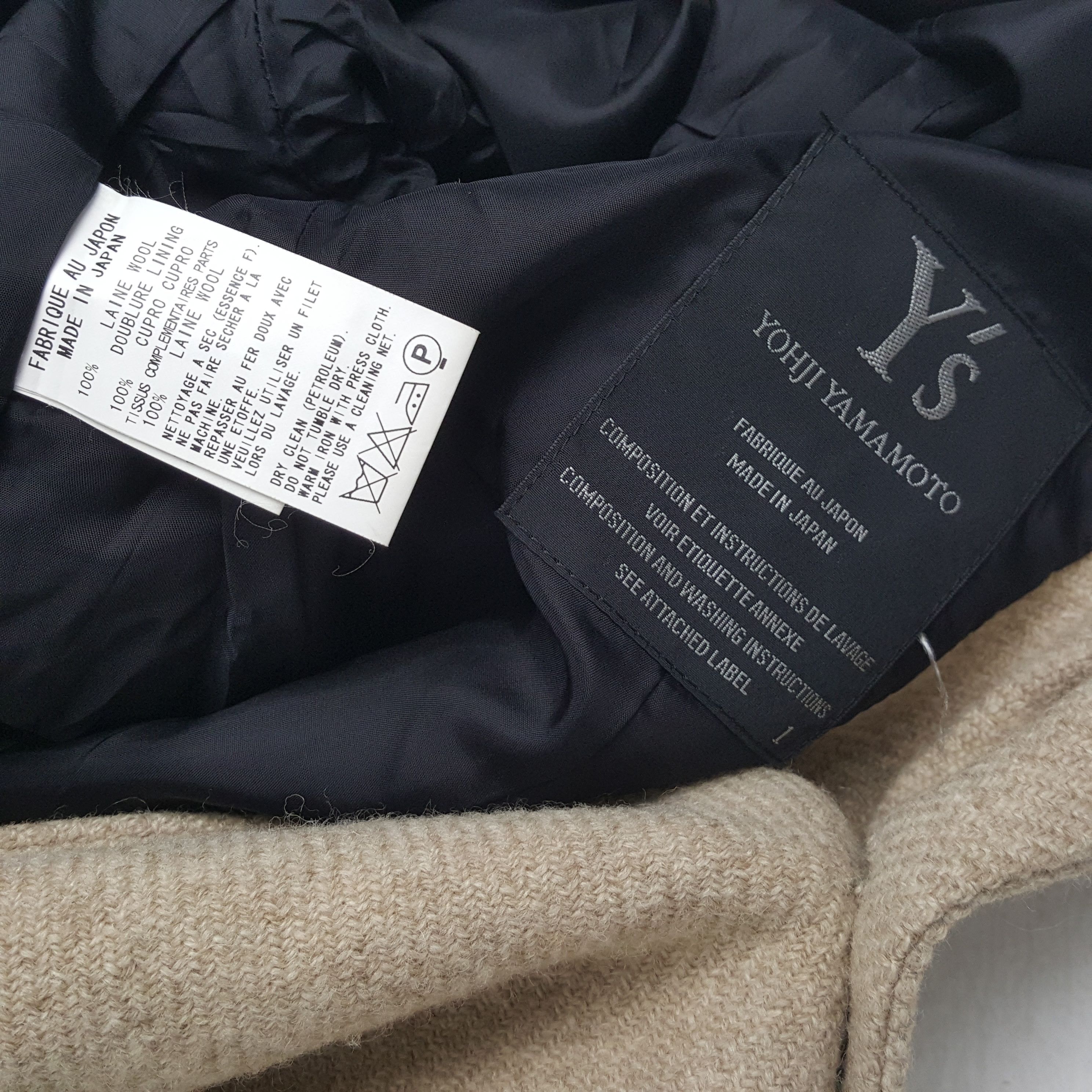 Vintage × Y's × Yohji Yamamoto Y'S YOHJI YAMAMOTO Japanese Designer Formal Style Blazers Size XS / US 0-2 / IT 36-38 - 7 Thumbnail