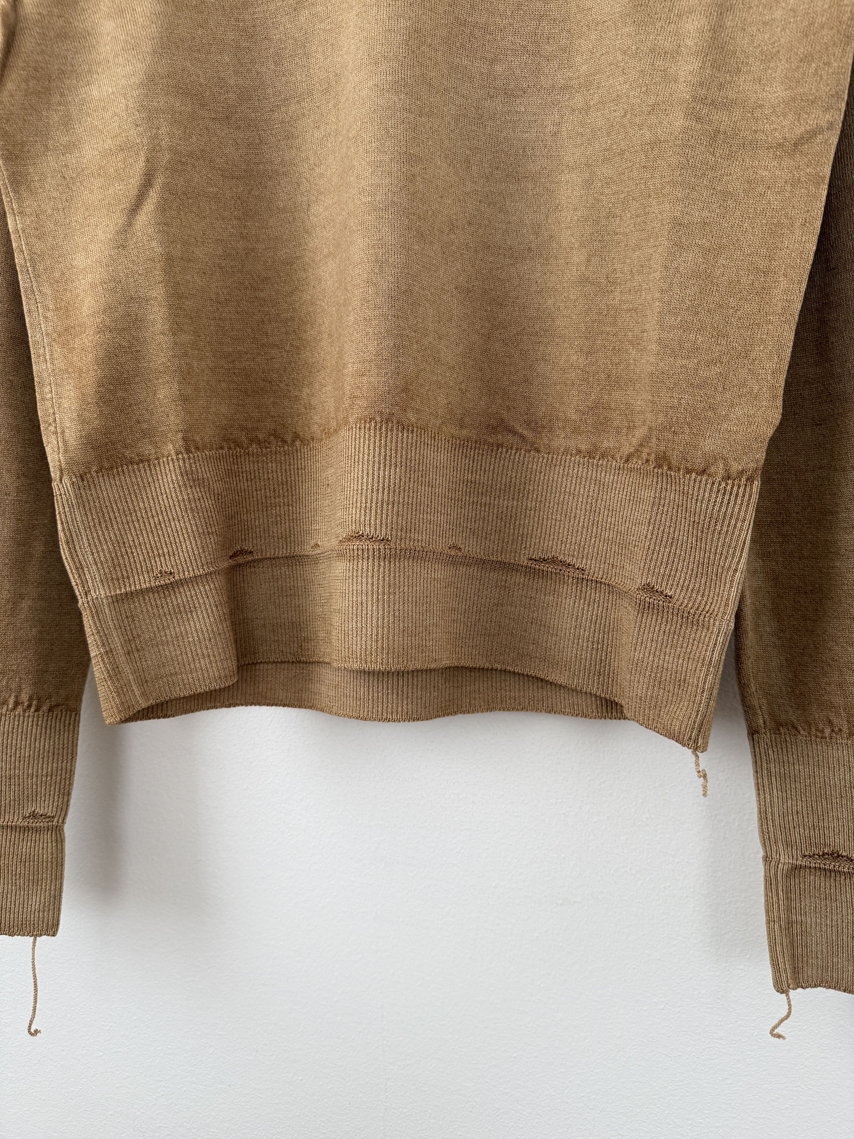 Maison Margiela Miss Deanna 10 Corso Como Distressed Sweater Size L / US 10 / IT 46 - 8 Thumbnail