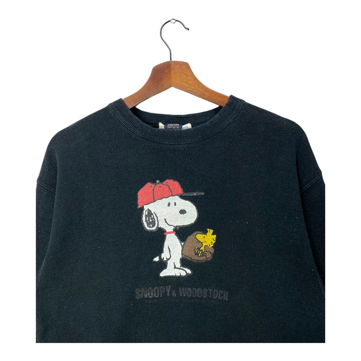 Peanuts Vintage Peanuts Snoopy & Woodstock Sweatshirt Big Logo Size US M / EU 48-50 / 2 - 2 Thumbnail