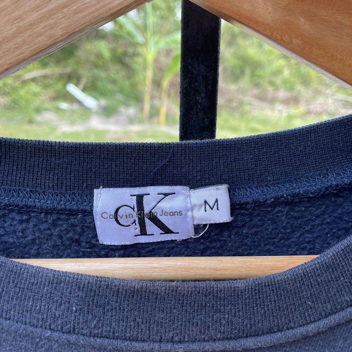 Calvin Klein 🔥Vintage Calvin Klein Underwear Big Logo Boxy Sweatshirts Size US M / EU 48-50 / 2 - 10 Thumbnail