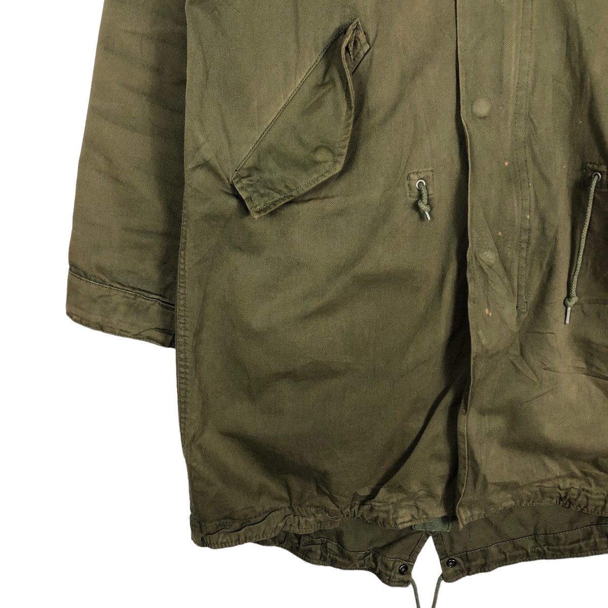 Japanese Brand 🔥Vintage Fish Tail Parka Jacket Biker Schott Multi Pocket Size US L / EU 52-54 / 3 - 4 Thumbnail