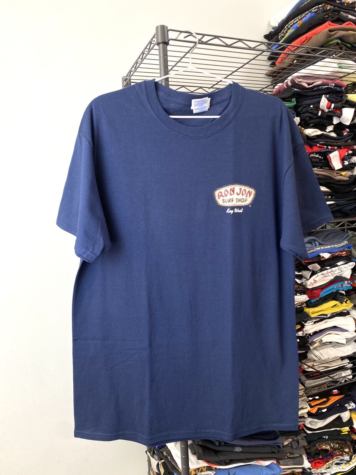 Vintage 00’s Vintage Ron Jon Surf Style Faded T Shirt O’Neill Size US L / EU 52-54 / 3 - 2 Thumbnail