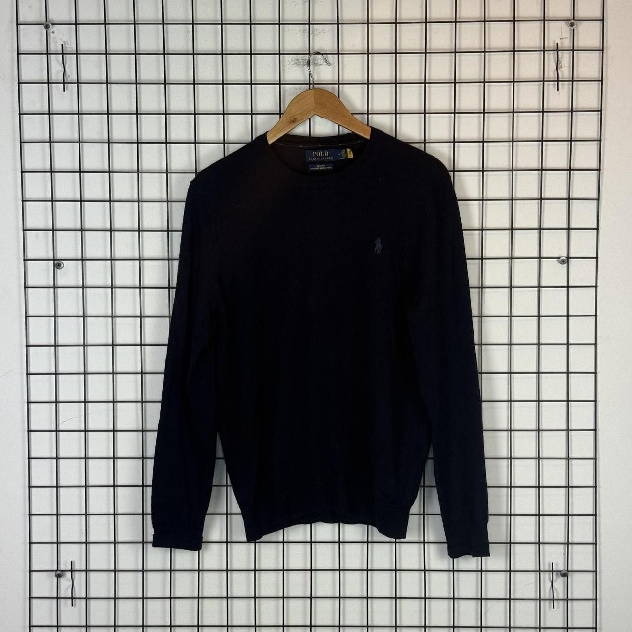 Polo Ralph Lauren Ralph Lauren Jumper Navy Preppy Merino Wool Size US L / EU 52-54 / 3 - 1 Thumbnail