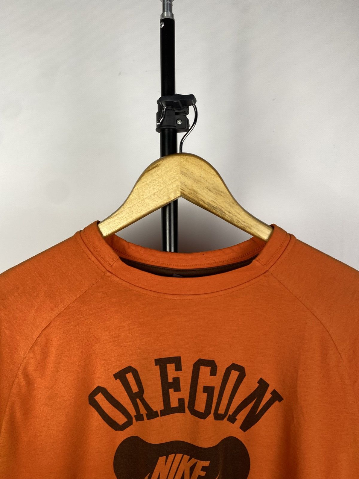 Nike × Vintage 90s Faded Nike Big Logo Vintage Y2K Retro Tee T-Shirt Size US S / EU 44-46 / 1 - 3 Thumbnail