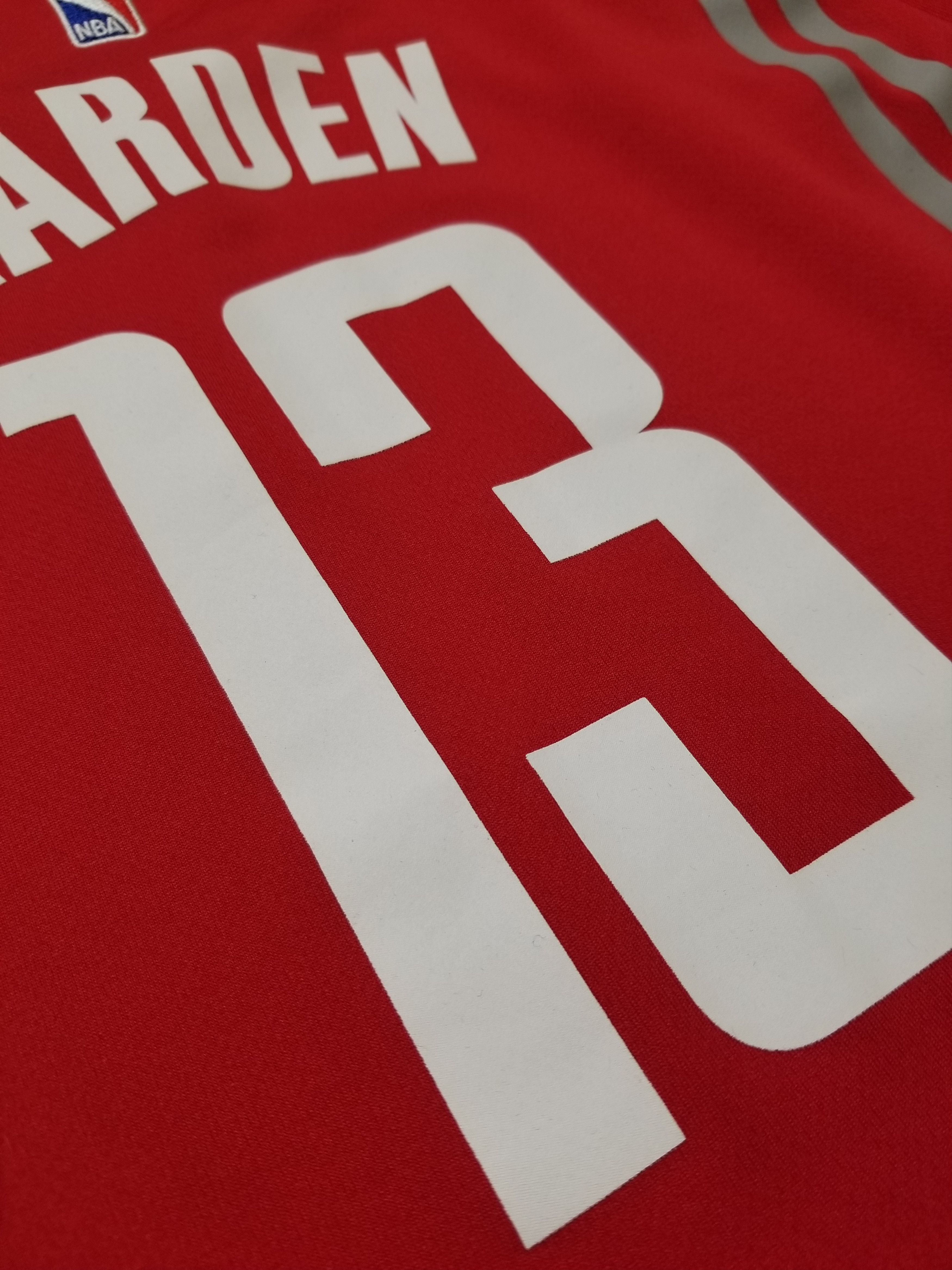 Adidas Adidas Houston Rockets #13 James Harden Red Jersey Size US L / EU 52-54 / 3 - 5 Thumbnail