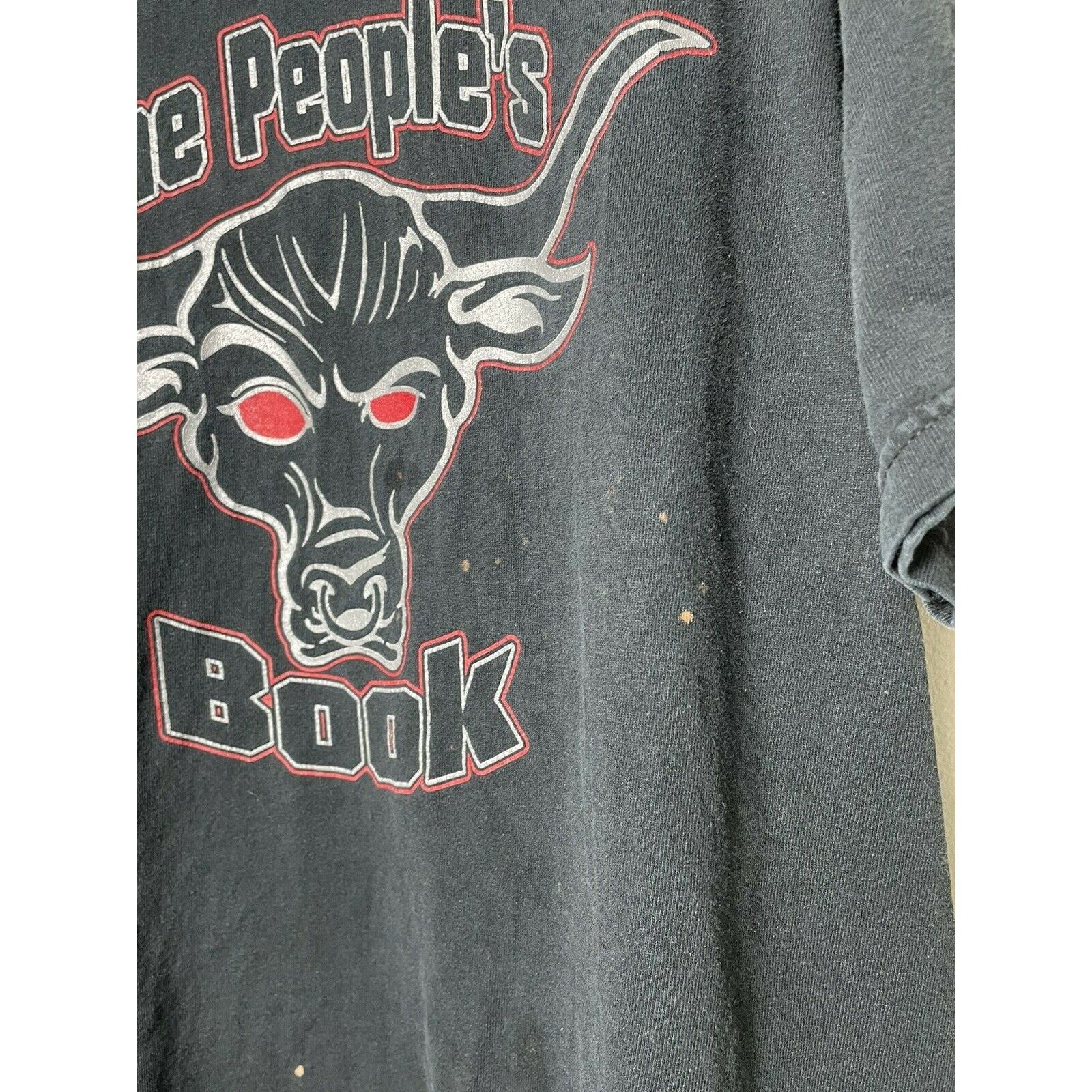Anvil 2000 THE ROCK The PEOPLE's BOOK BEST WRITTEN WWF t-shirt L Size US L / EU 52-54 / 3 - 3 Thumbnail
