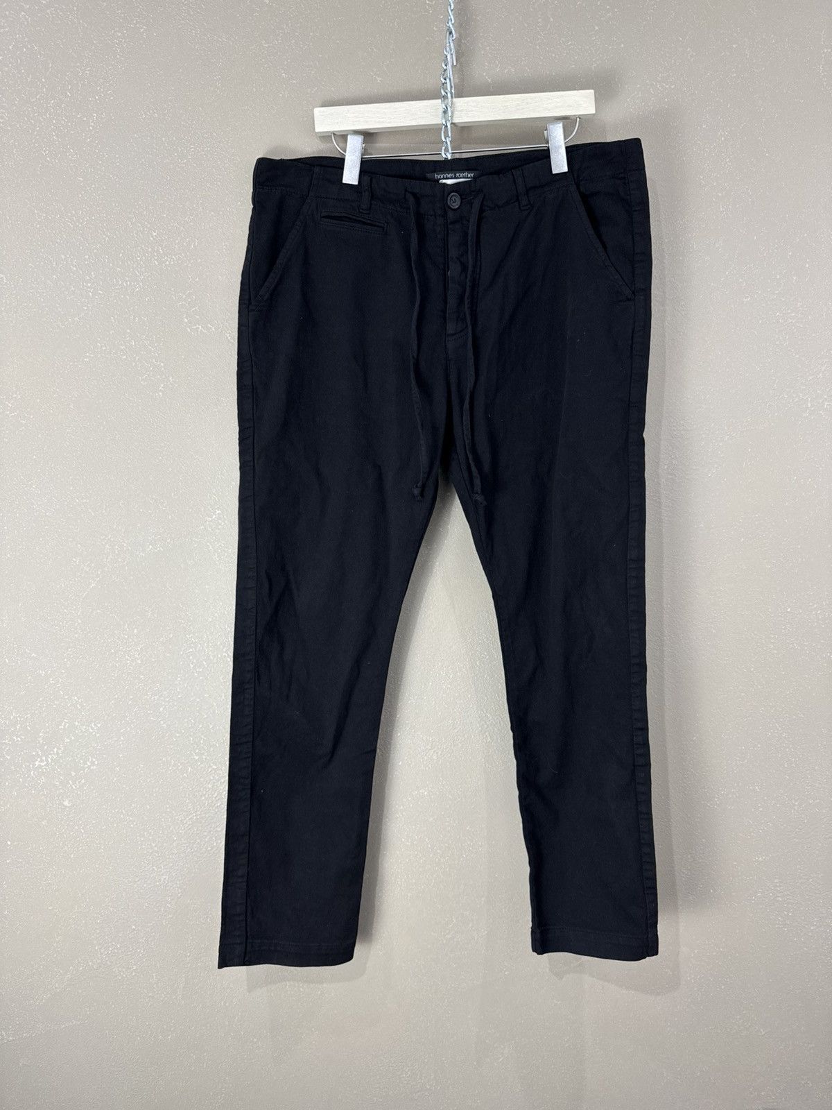 hannes roether Hannes Roether blsck Avant Garde Pants Size US 40 / EU 56 - 1 Thumbnail