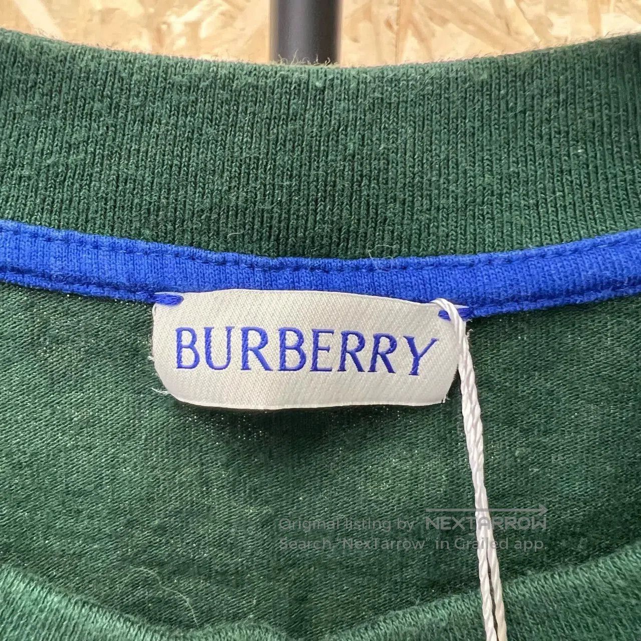 Burberry burberry green equestrian design short sleeve top. Size US XL / EU 56 / 4 - 3 Thumbnail
