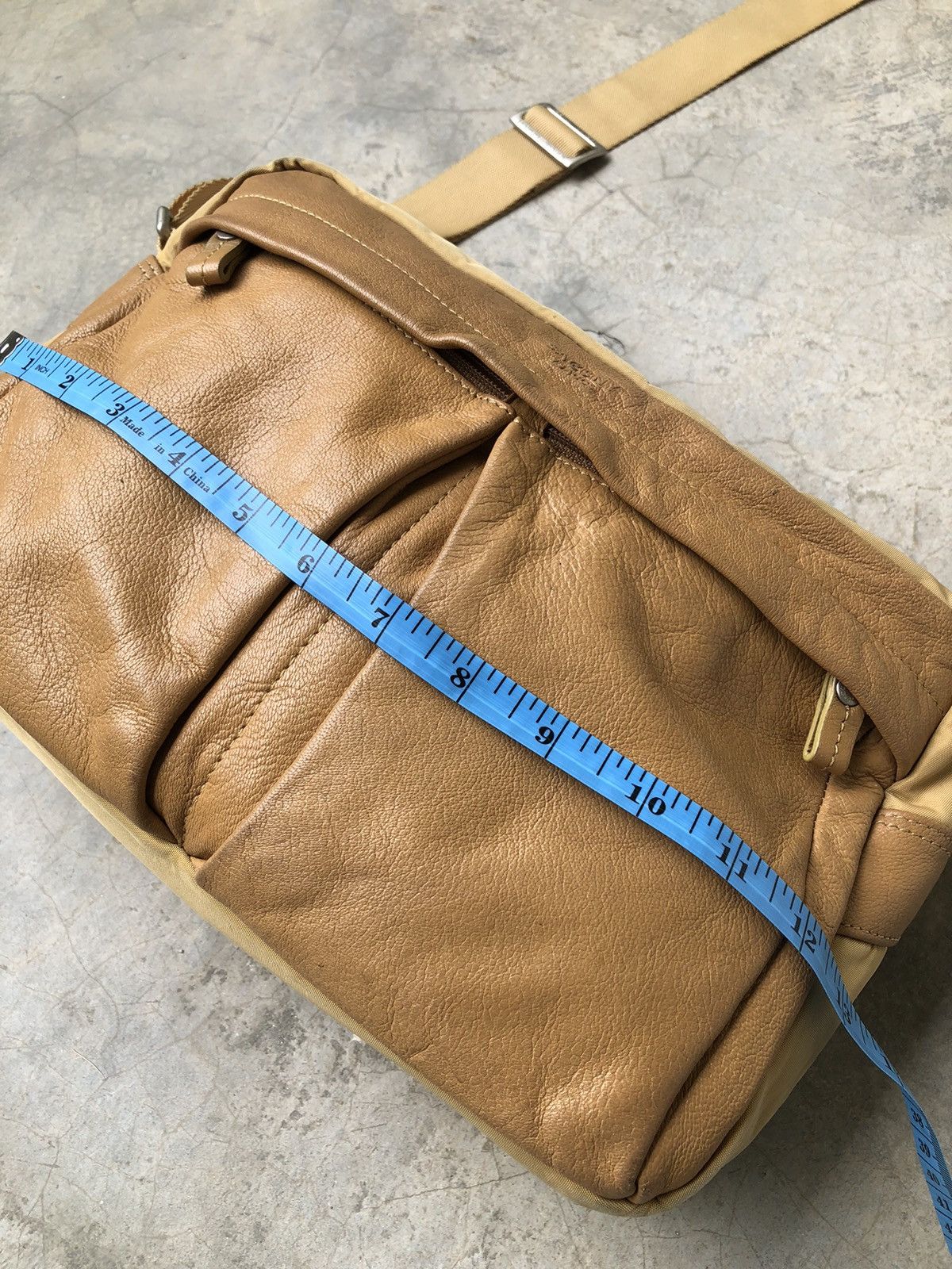 Y's for Men Sacsny Y’saccs By Yohji Yamamoto Front Leather Shoulder Bag Size ONE SIZE - 14 Thumbnail