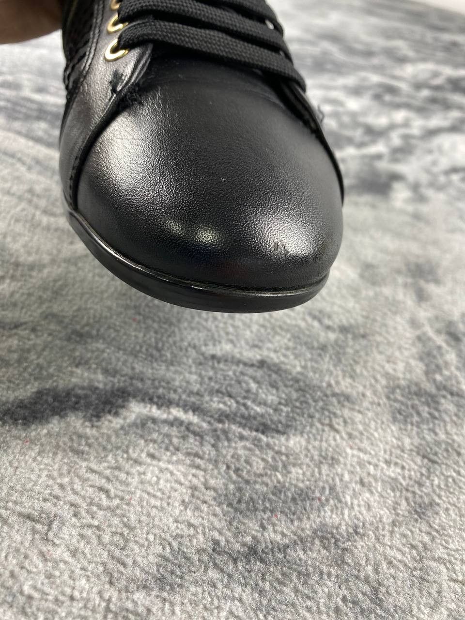 Versace Versace Collection Leather Sneakers Women Size US 9 / IT 39 - 15 Thumbnail