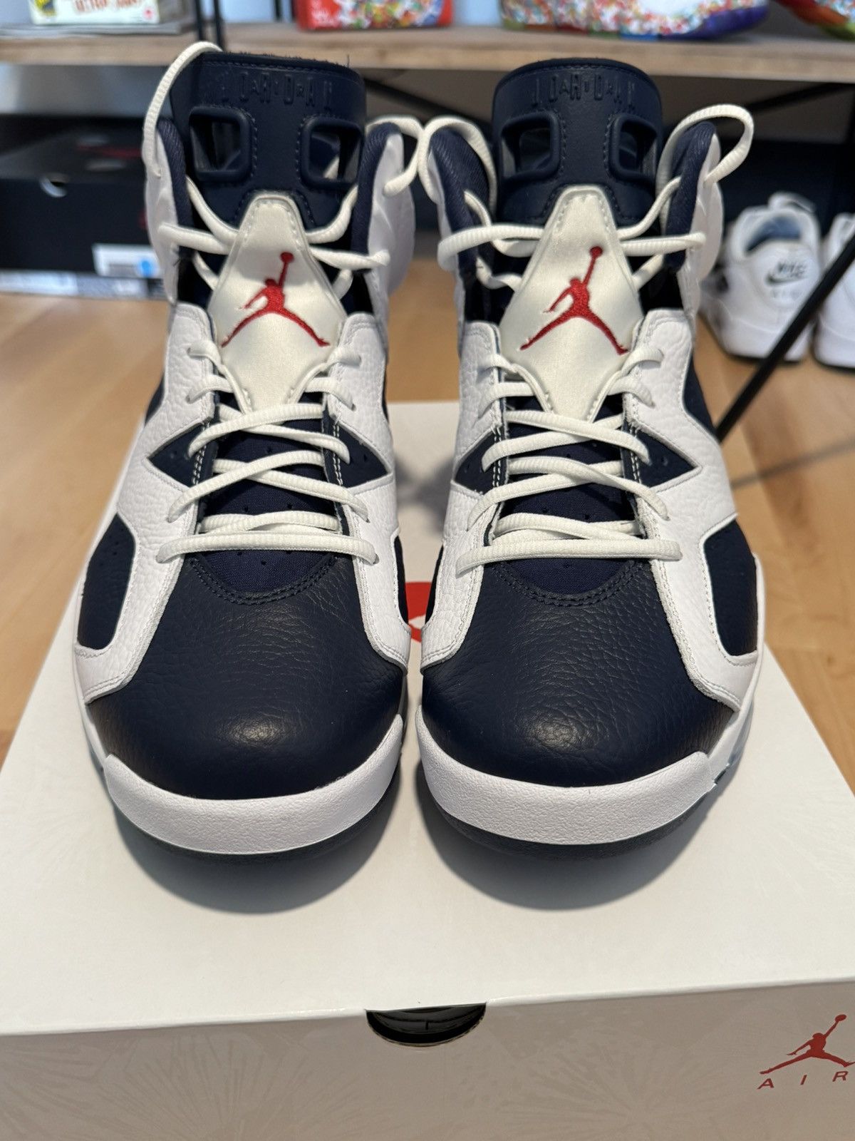 Jordan Brand × Nike Air Jordan 6 Olympic (2024) Size US 12 / EU 45 - 3 Thumbnail