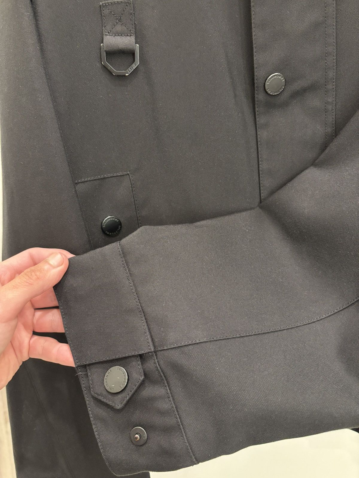 Solid Homme Black Spread Collar Jacket Size US S / EU 44-46 / 1 - 4 Thumbnail