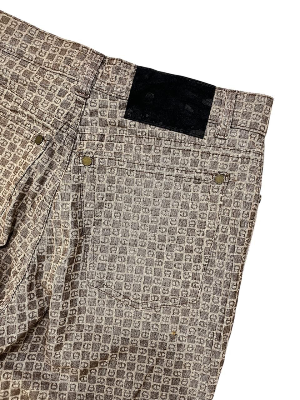 Aigner Vintage Aigner Monogram Pants Size 27" / US 4 / IT 40 - 6 Thumbnail