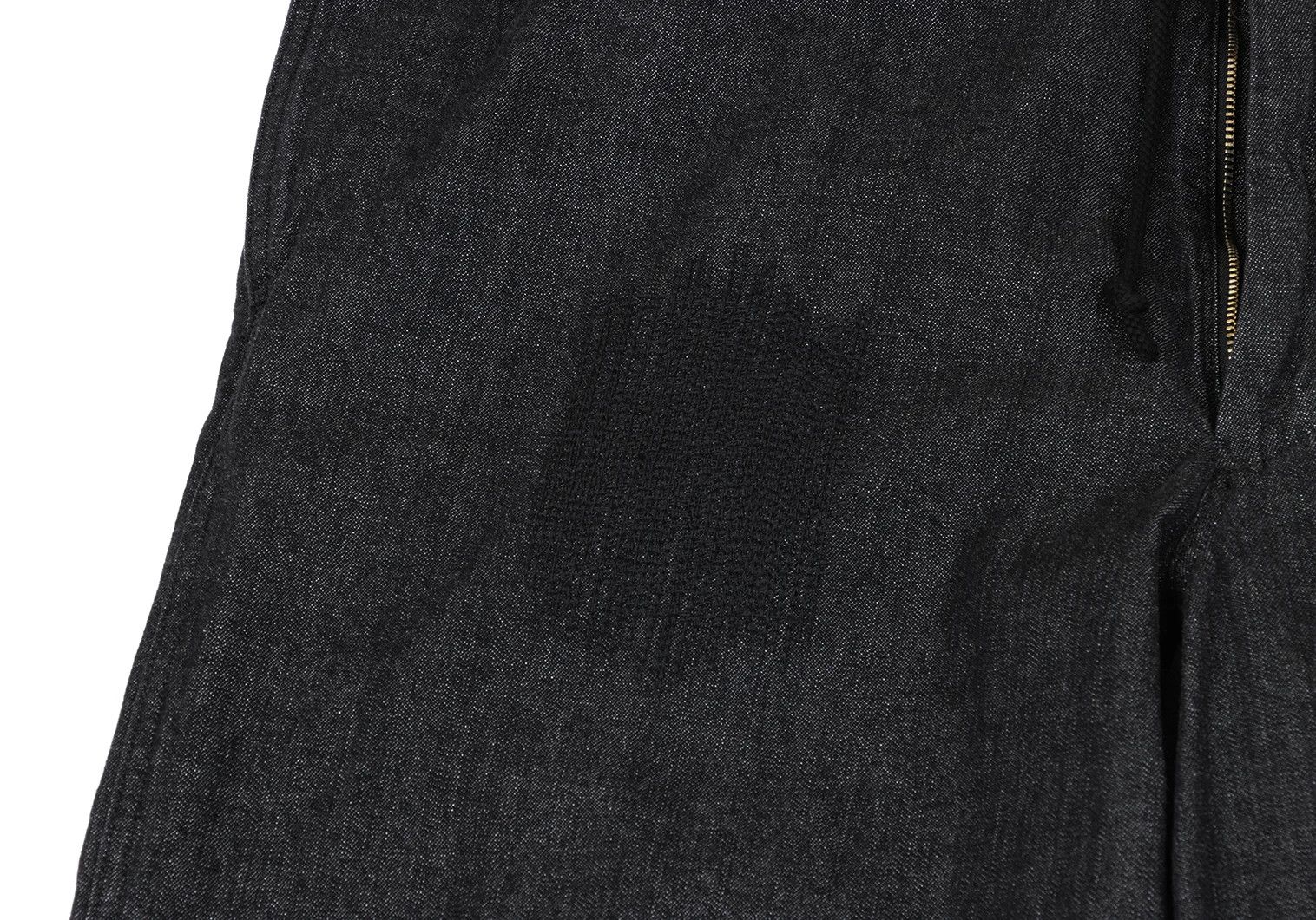 Yohji Yamamoto Repair Design Denim Pants in Black Size 3 Size US 34 / EU 50 - 10 Thumbnail