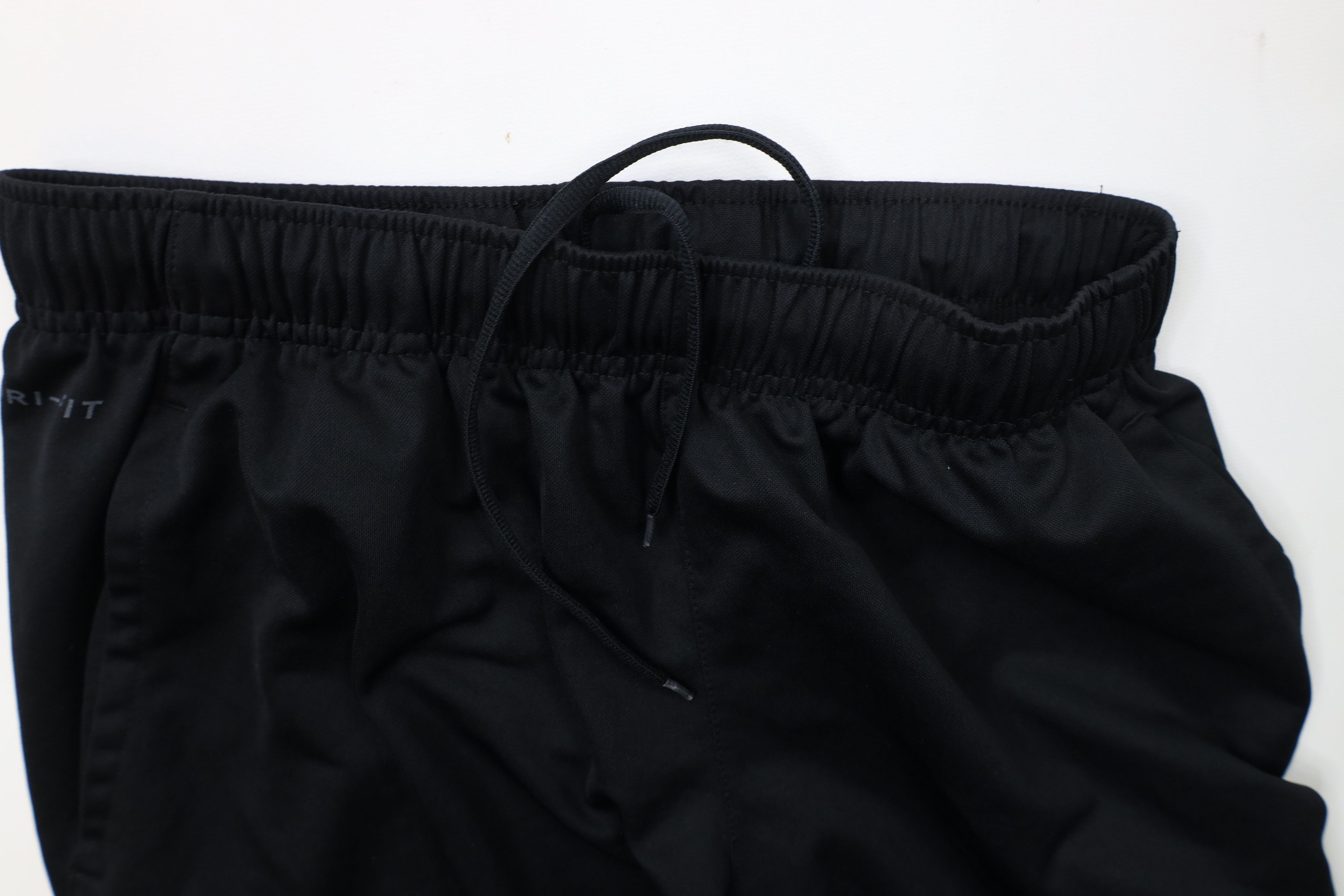 Nike × Vintage Vintage Y2K Nike Above Knee Big Swoosh Gym Shorts Black Size US 30 / EU 46 - 13 Thumbnail