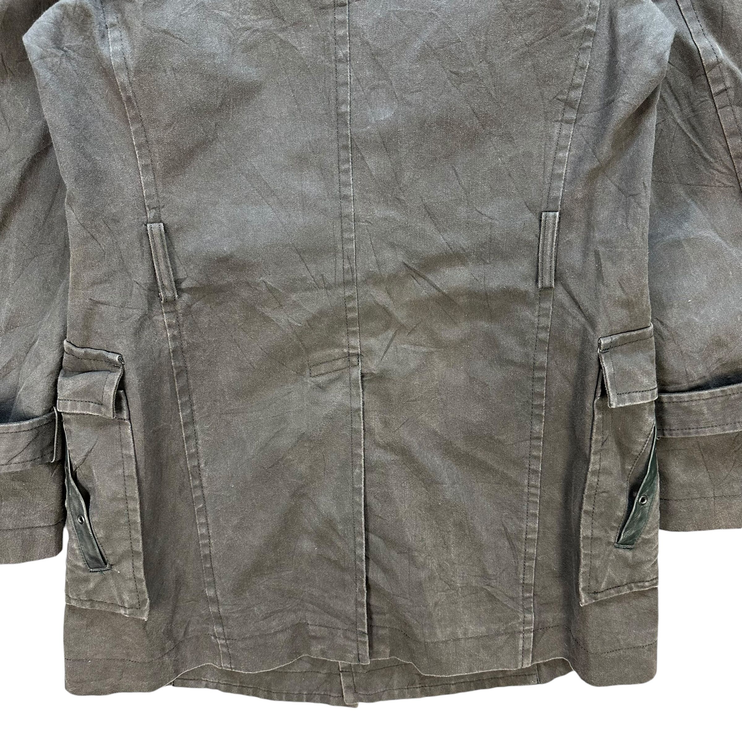 Y's Y's Single Button Trench Coat Jacket Avant Garde #A51-1184 Size US L / EU 52-54 / 3 - 16 Thumbnail
