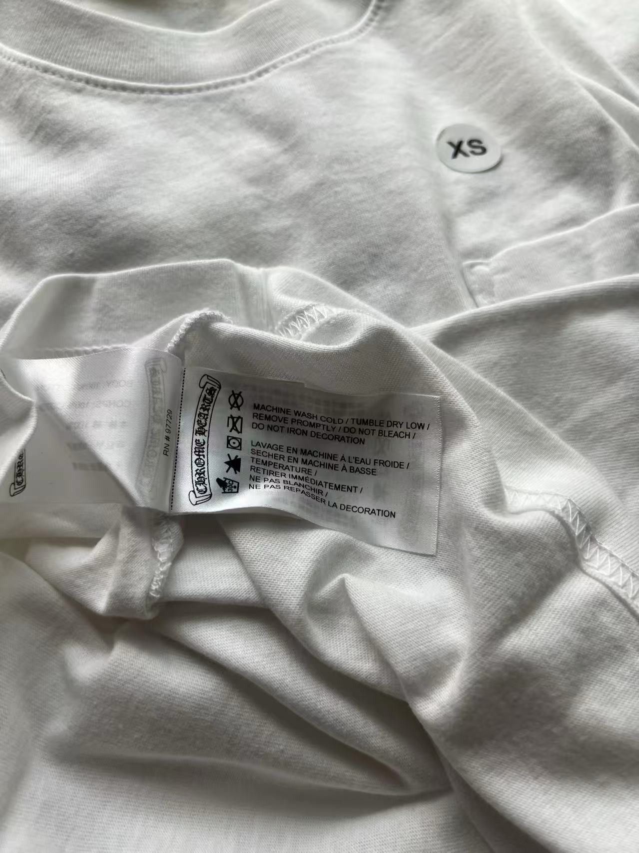 Chrome Hearts Chrome Hearts Gradient Logo T-Shirt White Size XS / US 0-2 / IT 36-38 - 4 Thumbnail