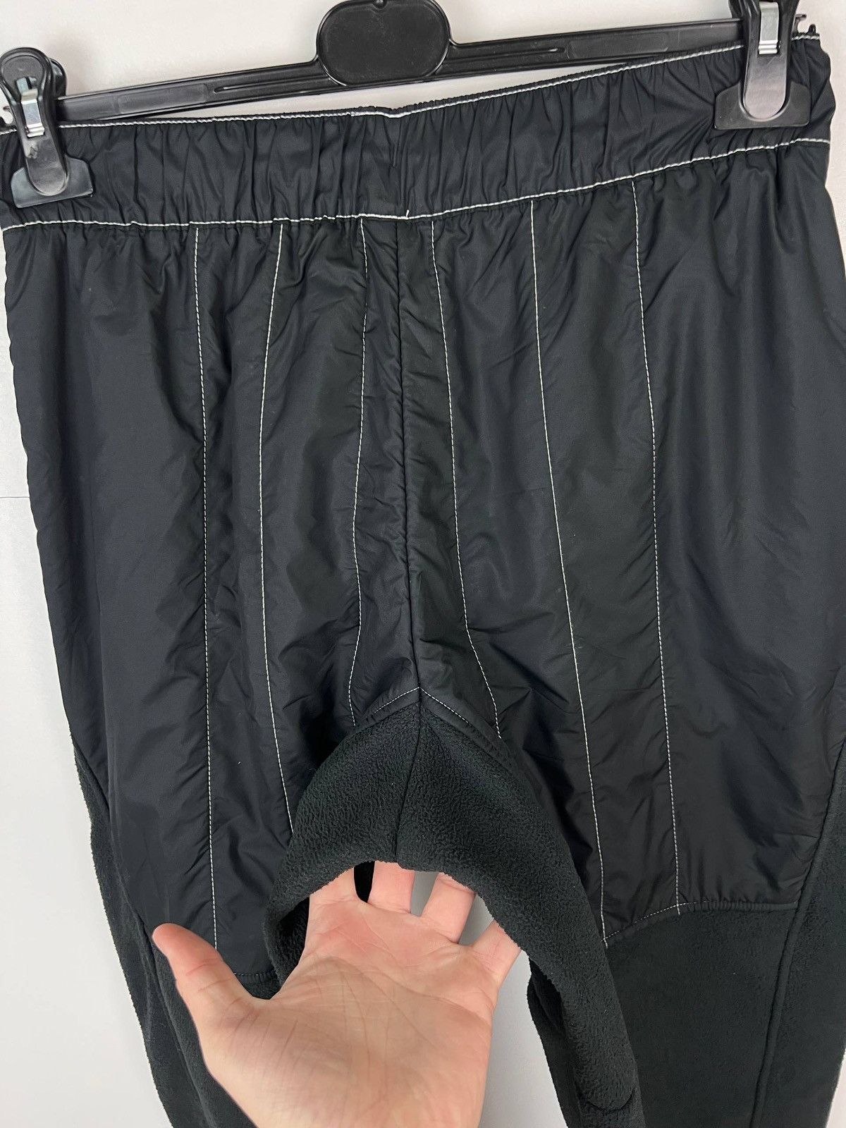 Nike Nike NSW streetwear nylon fleece sweatpants woman size M Size 34" / US 12 / IT 48 - 4 Thumbnail