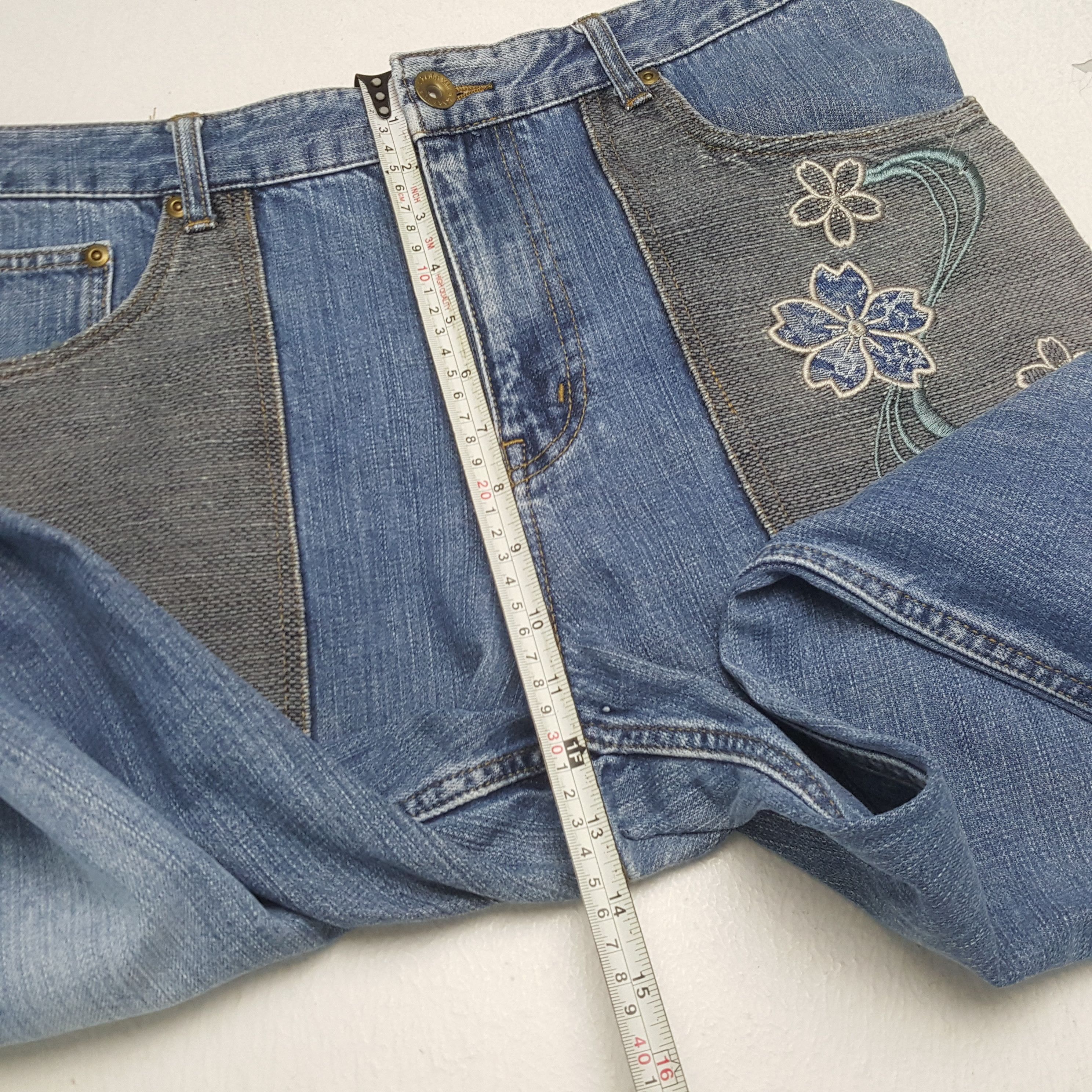 Japanese Brand × Vintage KARAKURI TAMASHI Fashion Japanese Brand Style Jeans Size US 33 - 8 Thumbnail