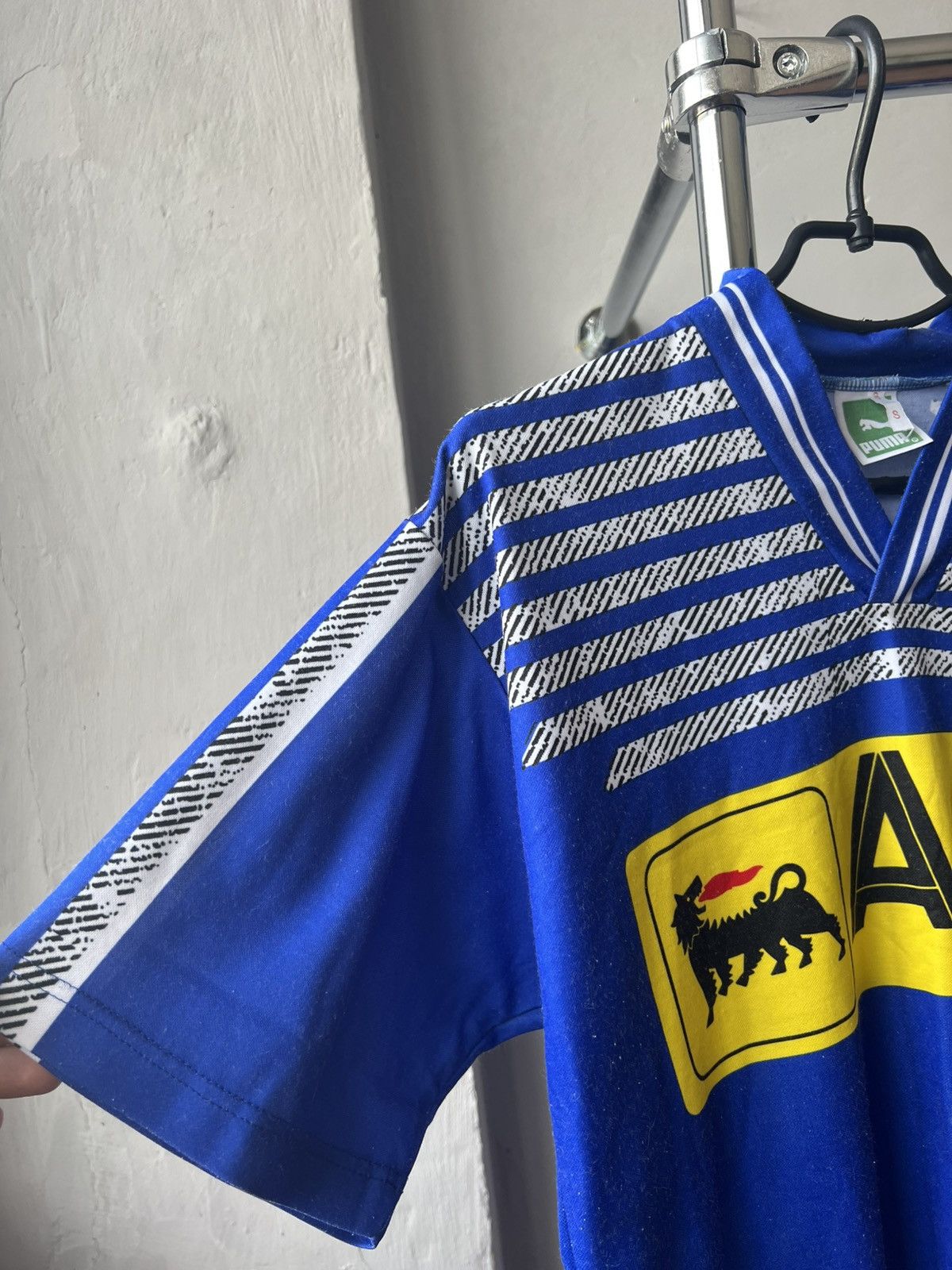 Puma 1991/92 LAUSANNE-SPORT HOME SOCCER JERSEY FOOTBALL SHIRT Size US S / EU 44-46 / 1 - 4 Thumbnail