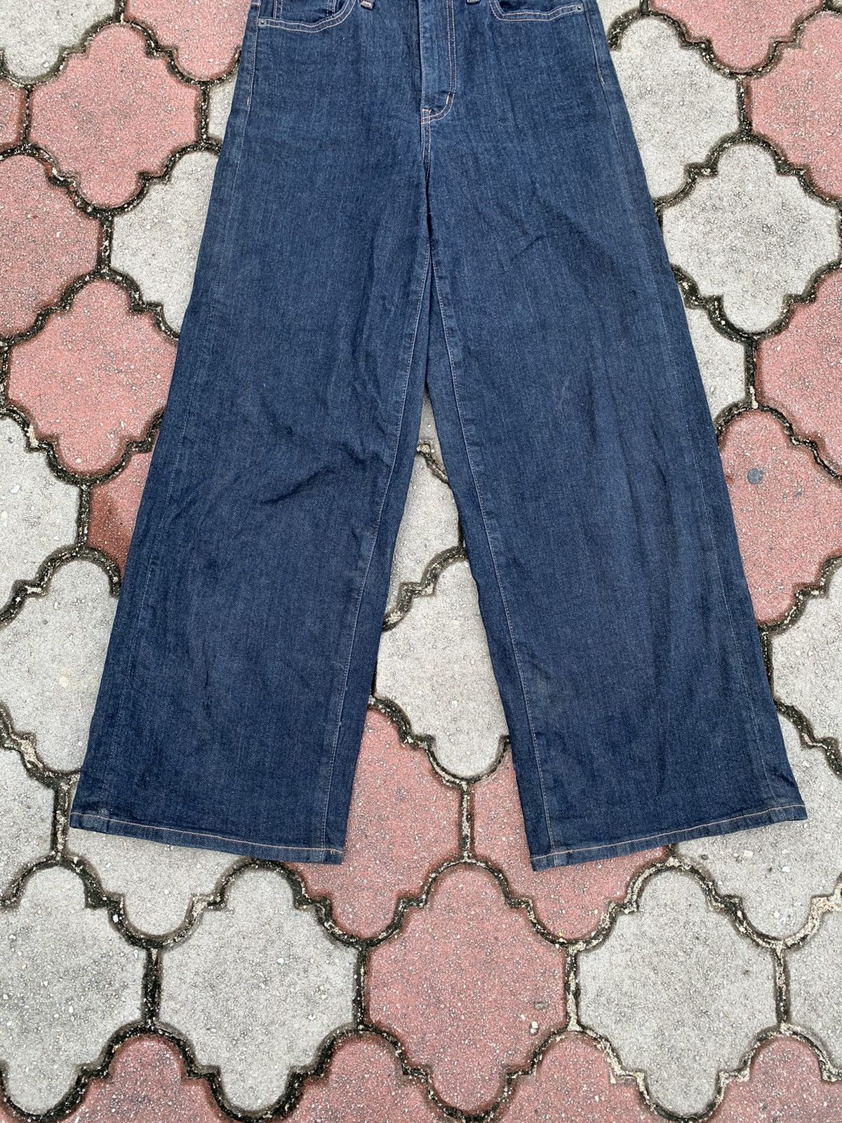 Japanese Brand × Uniqlo Steals! Uniqlo Flare Jeans Denim Japanese Brand Size 27" / US 4 / IT 40 - 5 Thumbnail