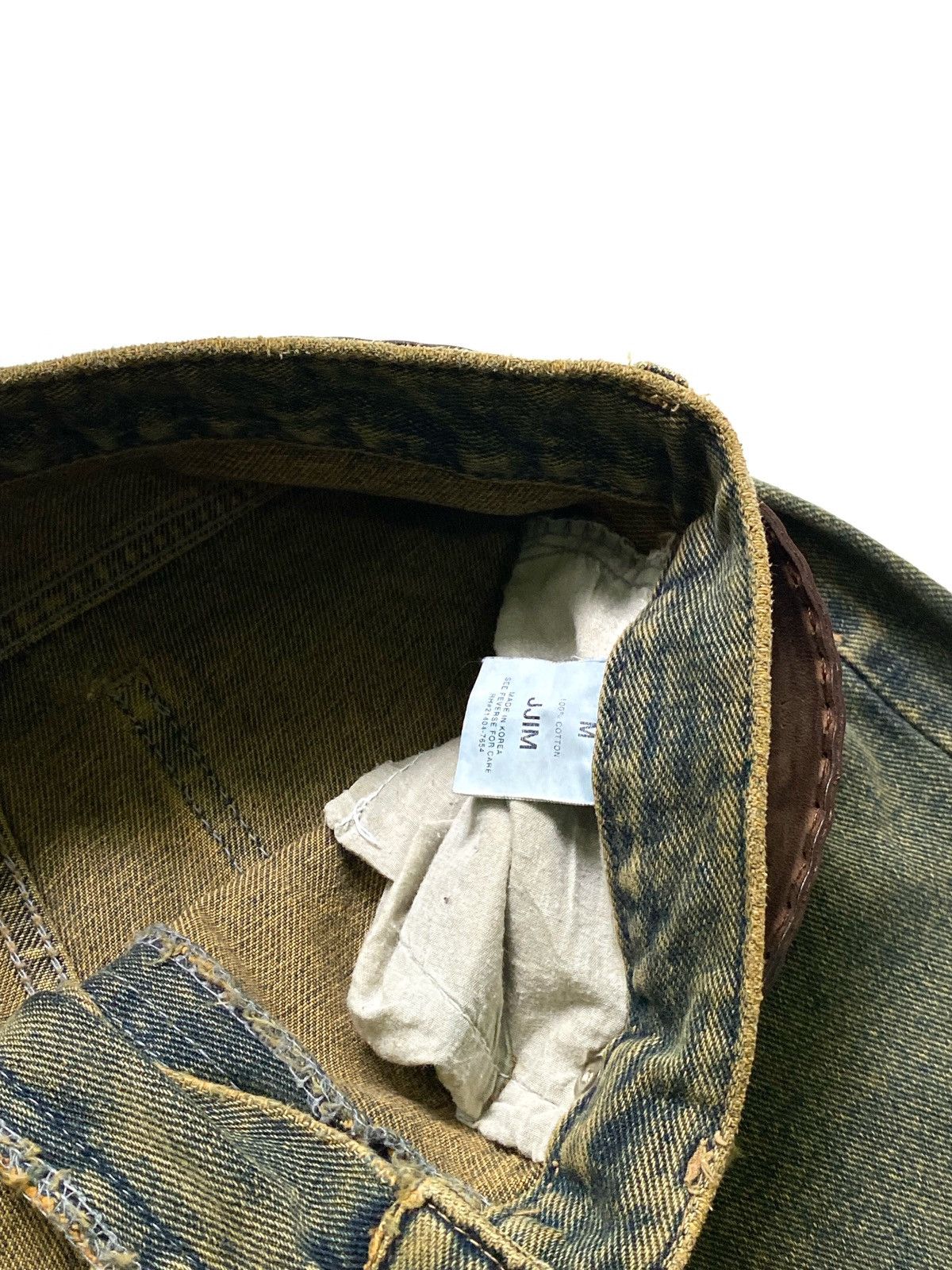 If Six Was Nine × Japanese Brand × Le Grande Bleu (L.G.B.) SICK💰JJIM green Washed Baggy jeans Size US 29 - 8 Thumbnail