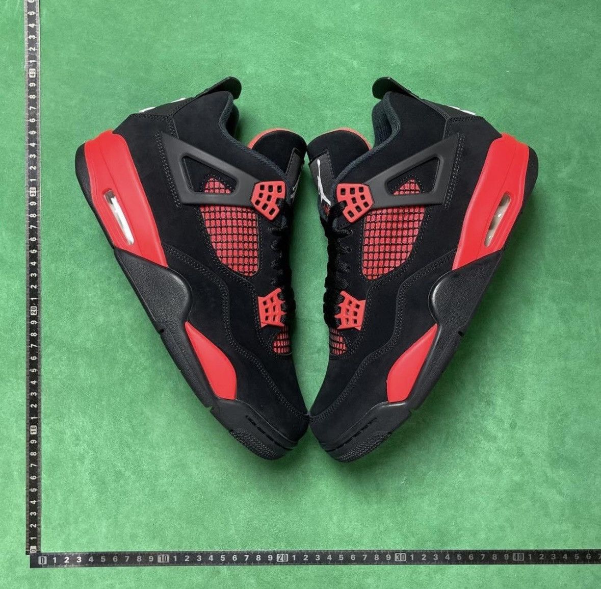 Jordan Brand Air Jordan 4 Retro ‘Red Thunder’ - authentic Size US 11 / EU 44 - 3 Thumbnail