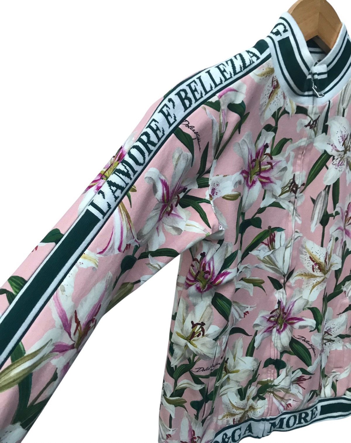 Dolce & Gabbana Dolce & Gabbana Lily Floral Overprinted Sweater Size XS / US 0-2 / IT 36-38 - 6 Thumbnail