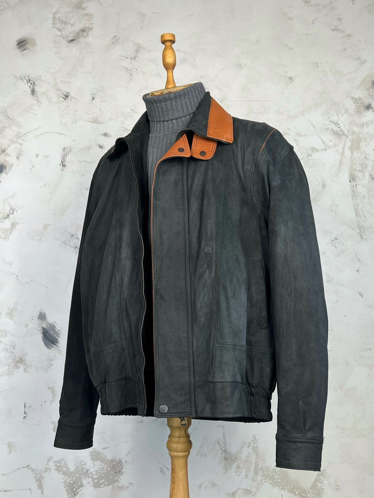 Vera Pelle Vintage Vera Pelle Italian Leather Jacket Size L Size US L / EU 52-54 / 3 - 1 Thumbnail