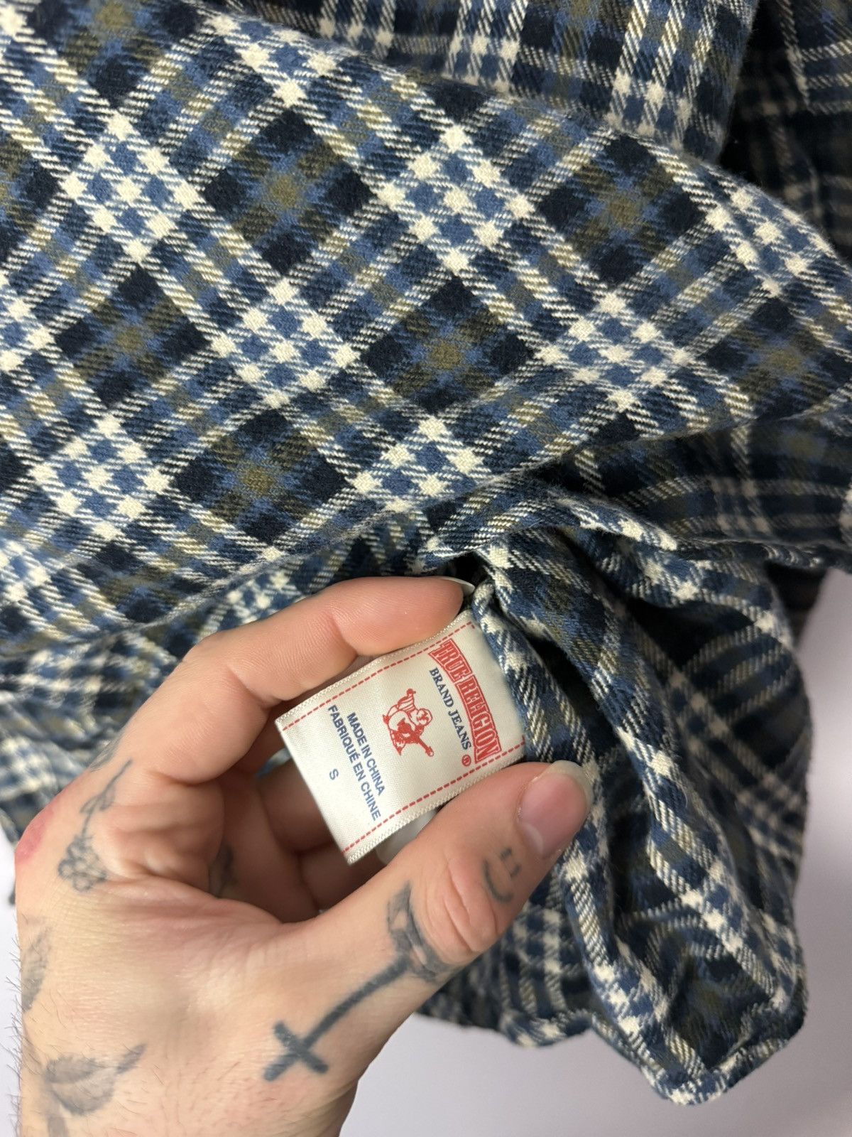 True Religion True Religion Flannel Button Up Size Small Plaid Size US S / EU 44-46 / 1 - 4 Thumbnail