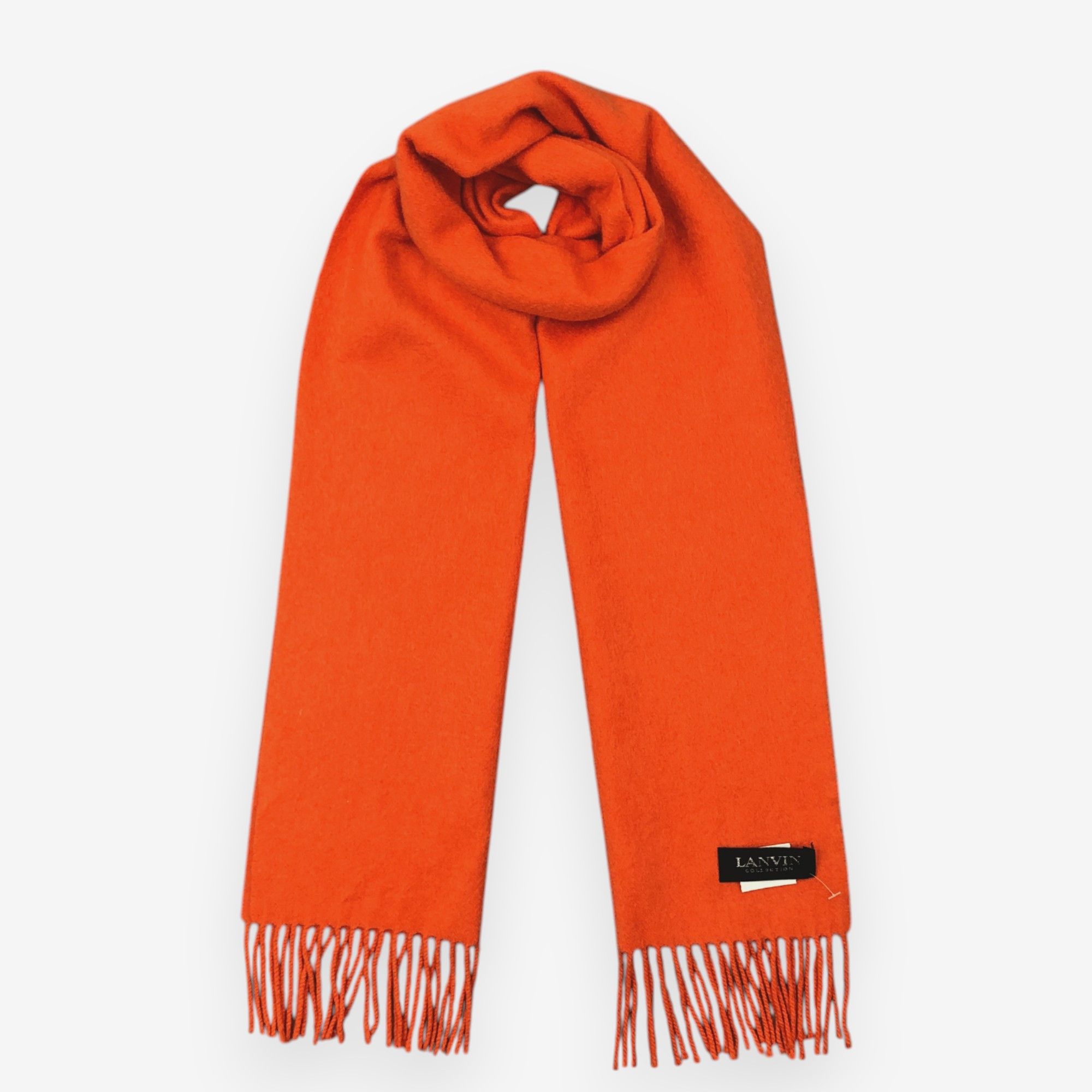 Lanvin Vintage Lanvin Scarf Muffler Cashmere Winter Scarves Size ONE SIZE - 1 Thumbnail