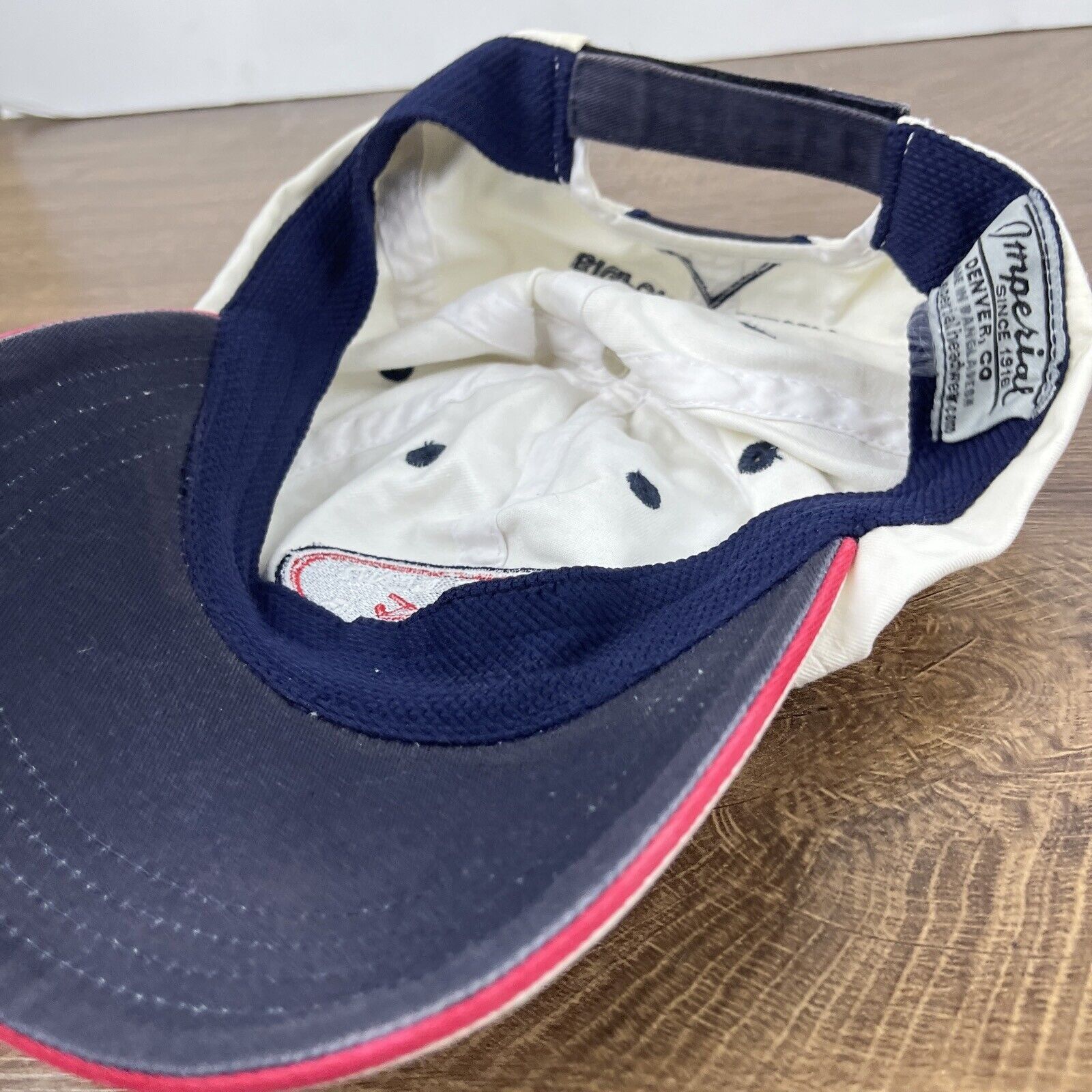 Other Eagle Bend Golf Club Hat Eagle Bend White Hat Adjustable Adu Size ONE SIZE - 13 Thumbnail