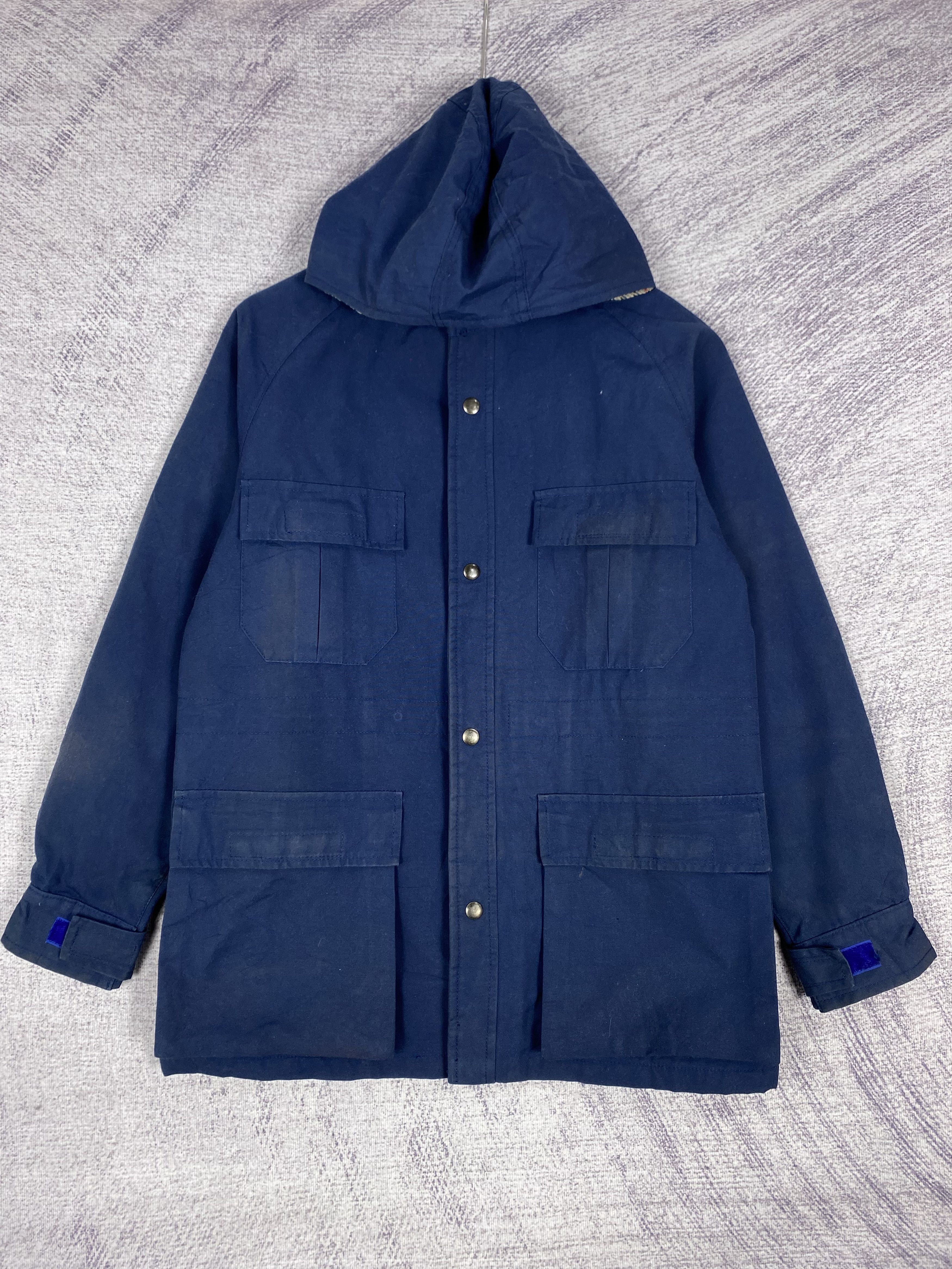 Japanese Brand Vintage J&C Haward Hoodie Zip Up Multi Pocket Jacket Size US M / EU 48-50 / 2 - 1 Thumbnail