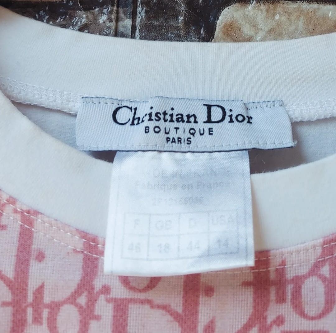 Christian Dior Monsieur Vintage Christian Dior Monogram Tshirt Size M / US 6-8 / IT 42-44 - 10 Thumbnail