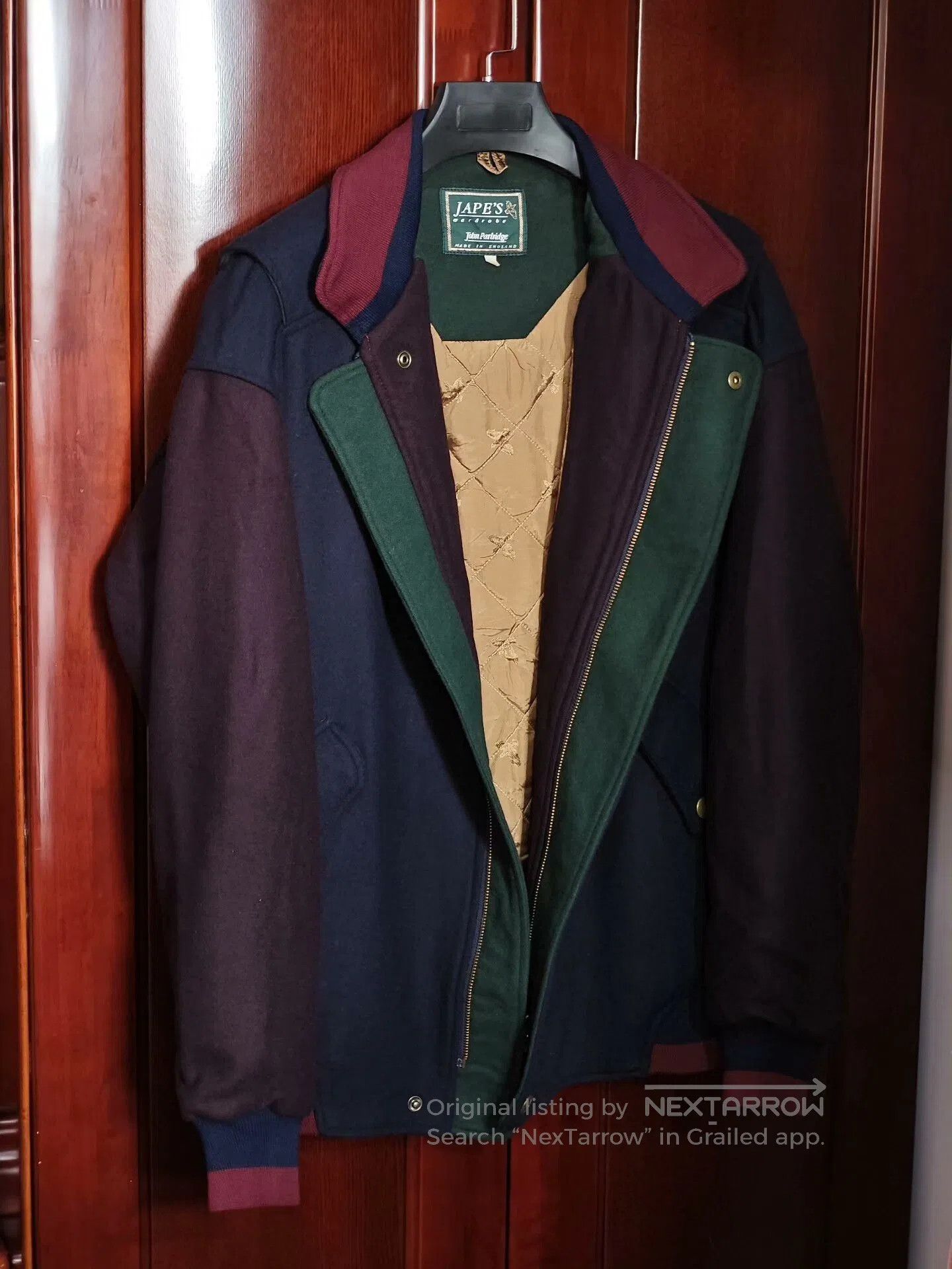 Japanese Brand Vintage John Partridge Wool Jacket. Size US M / EU 48-50 / 2 - 1 Thumbnail