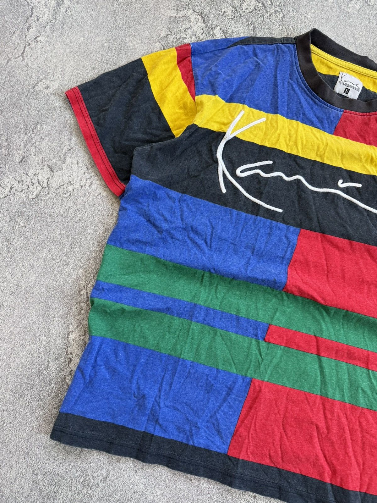 Karl Kani × Vintage Karl kani S tee T-shirt polo jersey skateboarding 00s faded Size US S / EU 44-46 / 1 - 5 Thumbnail