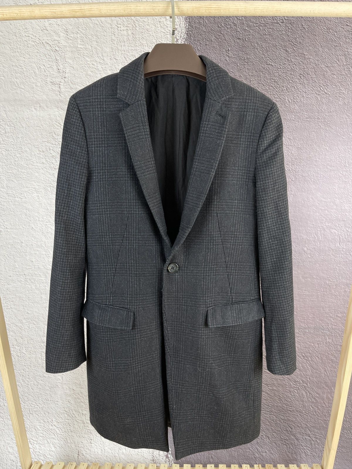 Allsaints Allsaints Thirty six Barley checkered coat Italian cloth Size US S / EU 44-46 / 1 - 2 Thumbnail