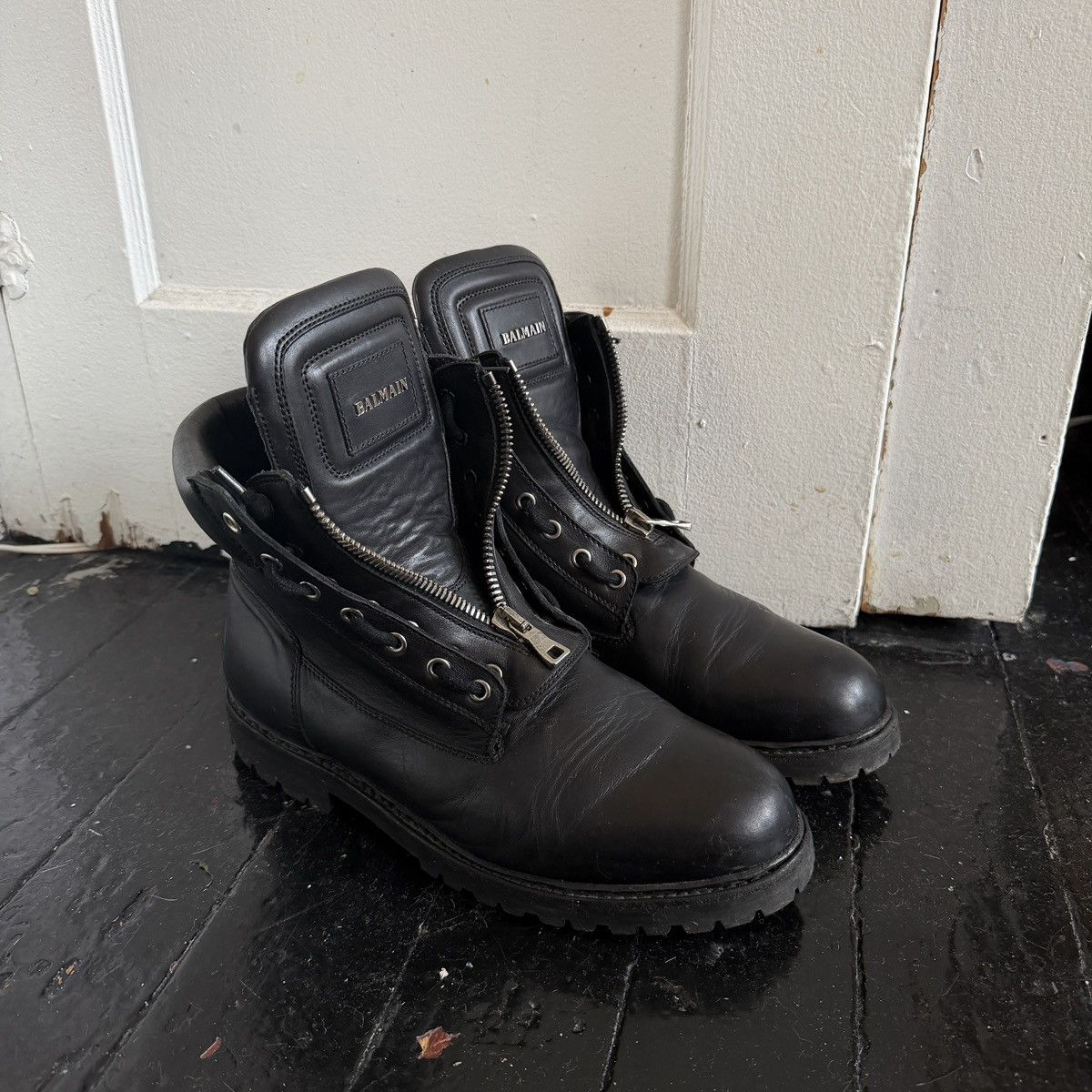 Balmain Rare Balmain FW11 Ranger Boot (Christophe Decarnin) | Grailed