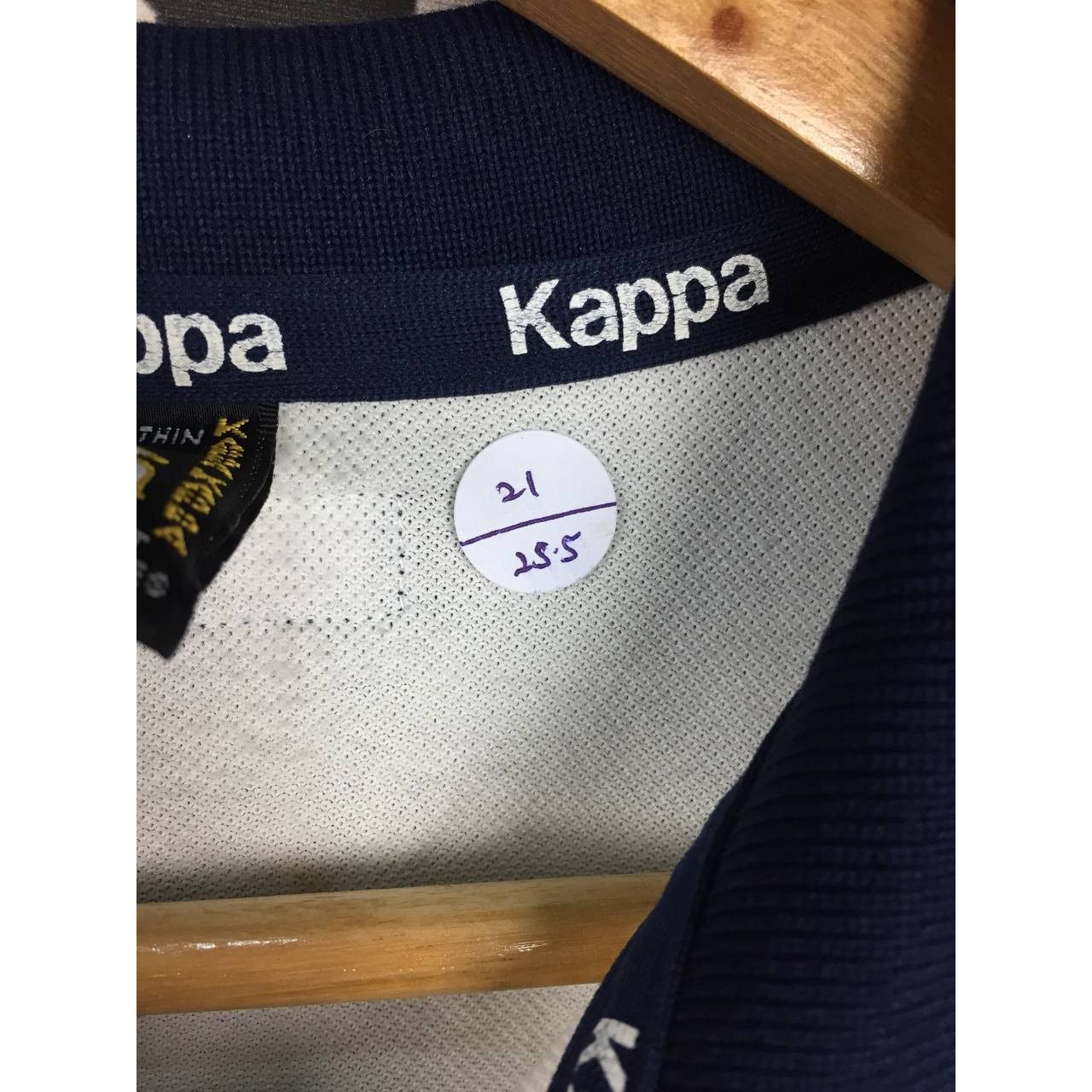 Kappa × Vintage Vtg Kappa Made In Japan Like No Other Cool & Dry Polo Tee Size US L / EU 52-54 / 3 - 15 Thumbnail