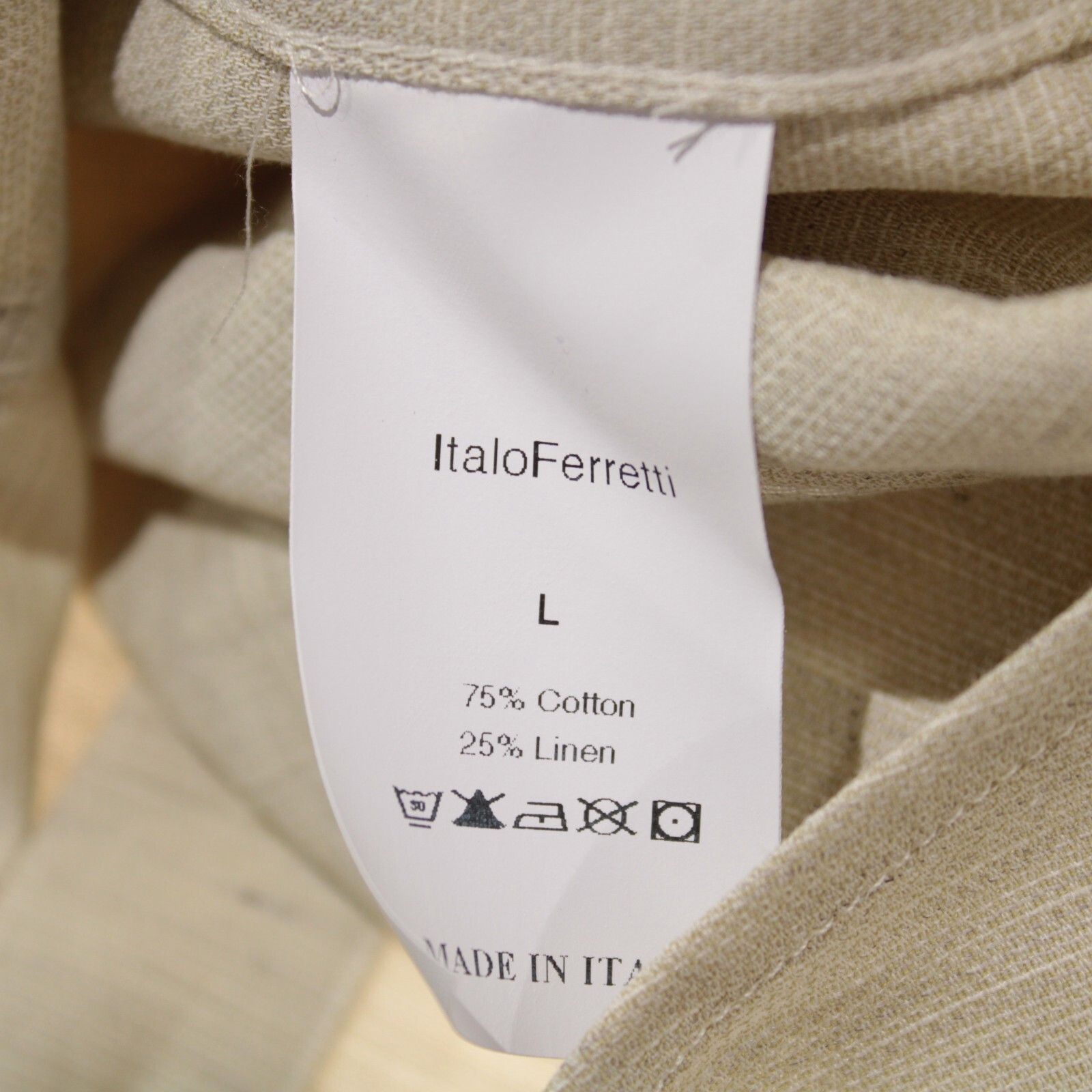 Other Italo Ferretti New with tags Shirt Size L US In Beige Size US L / EU 52-54 / 3 - 5 Thumbnail