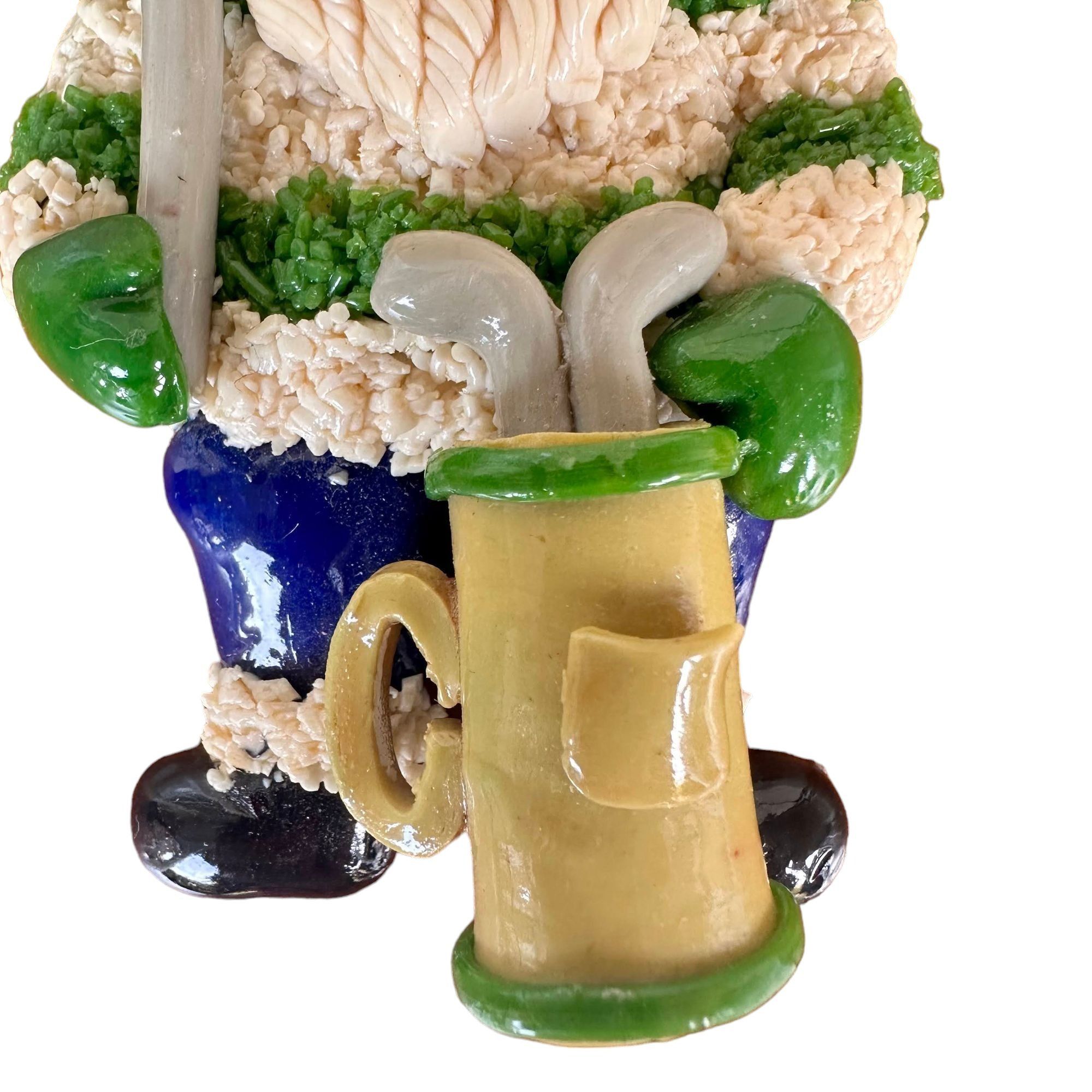 Handmade × Vintage Vintage Handmade Golfer Santa Ornament Christmas Fathers Day Size ONE SIZE - 4 Thumbnail