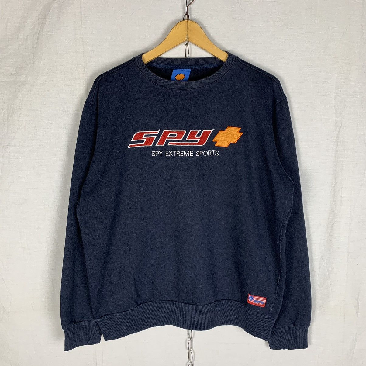 Vintage Spy Extreme Sports Sweatshirt Size US L / EU 52-54 / 3 - 1 Thumbnail