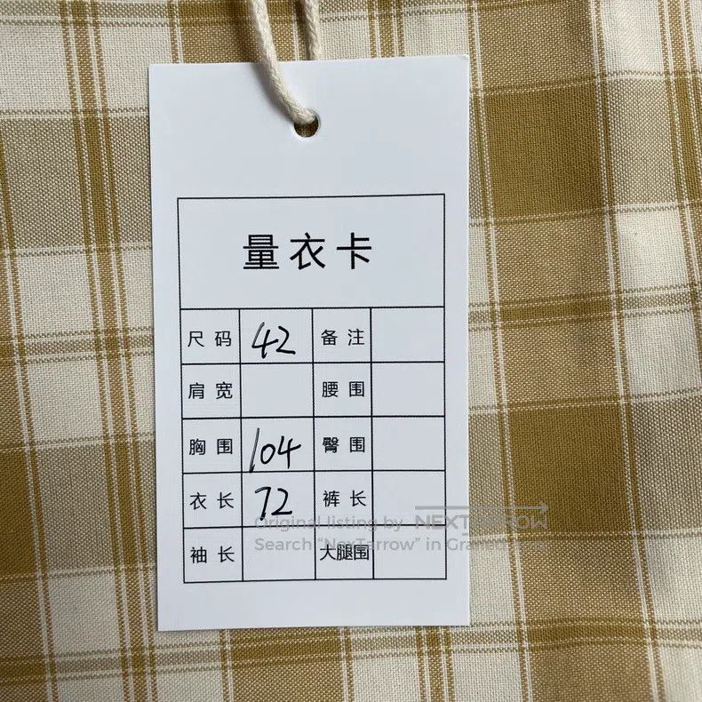 Gucci Gucci SS23 go letter print plaid long-sleeved shirt Size US XS / EU 42 / 0 - 8 Thumbnail