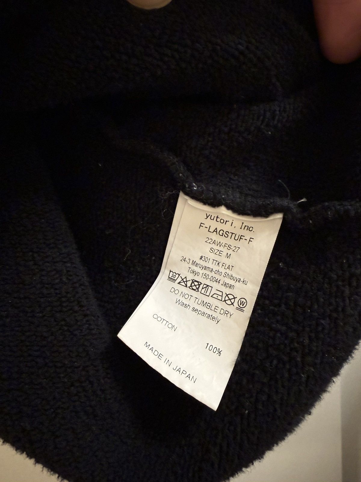 Flagstuff Black Damaged Hoodie Size US M / EU 48-50 / 2 - 13 Thumbnail