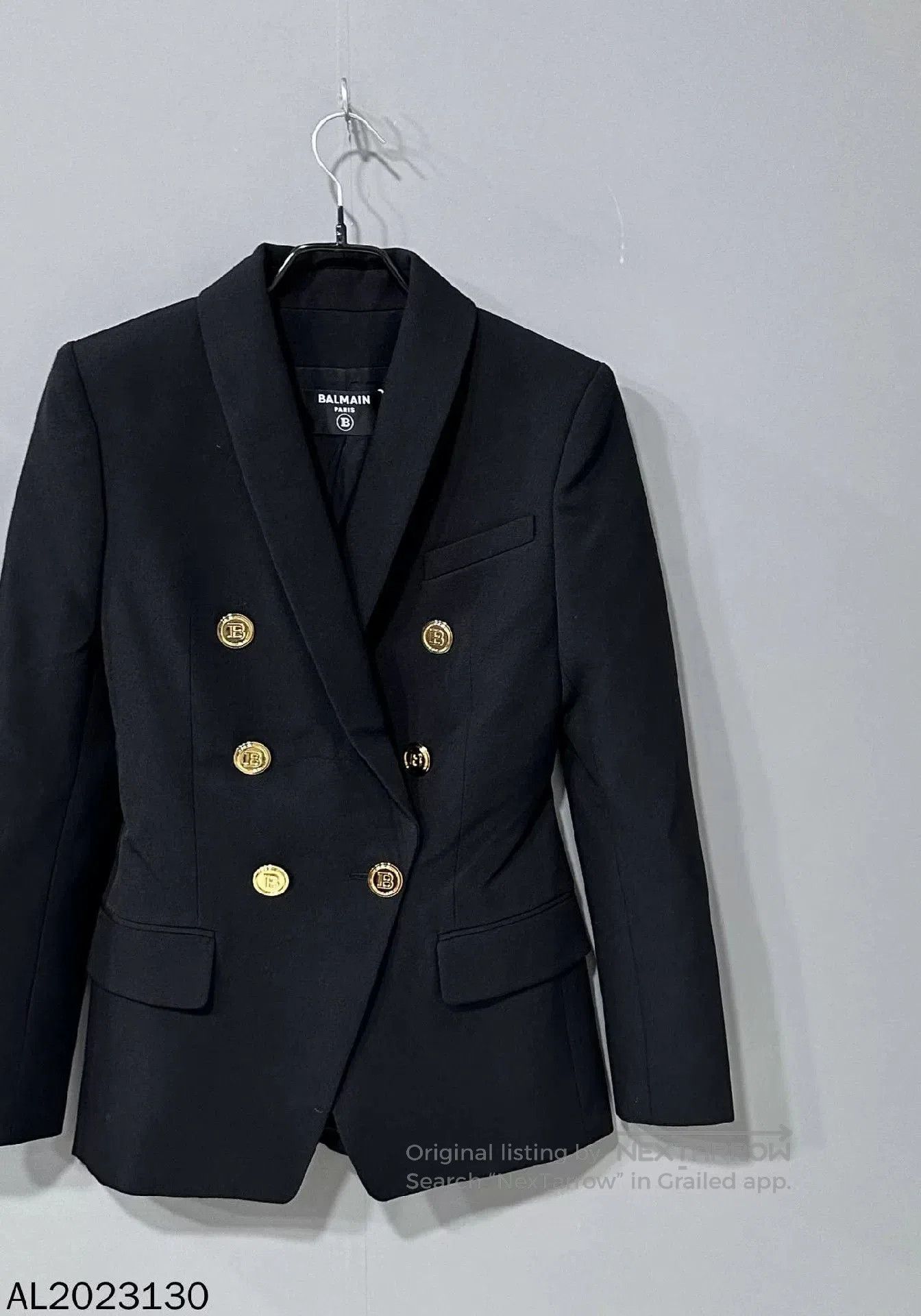 Balmain Balmain Gold Button Blazer. Size XXS / US 00 / IT 34 - 2 Thumbnail